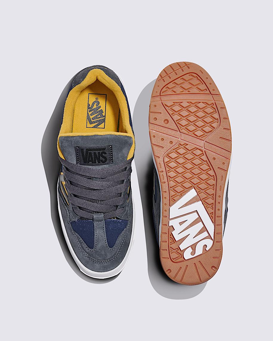Upland Shoe in Asphalt Grey / Navy Blue| Vans US Product Image