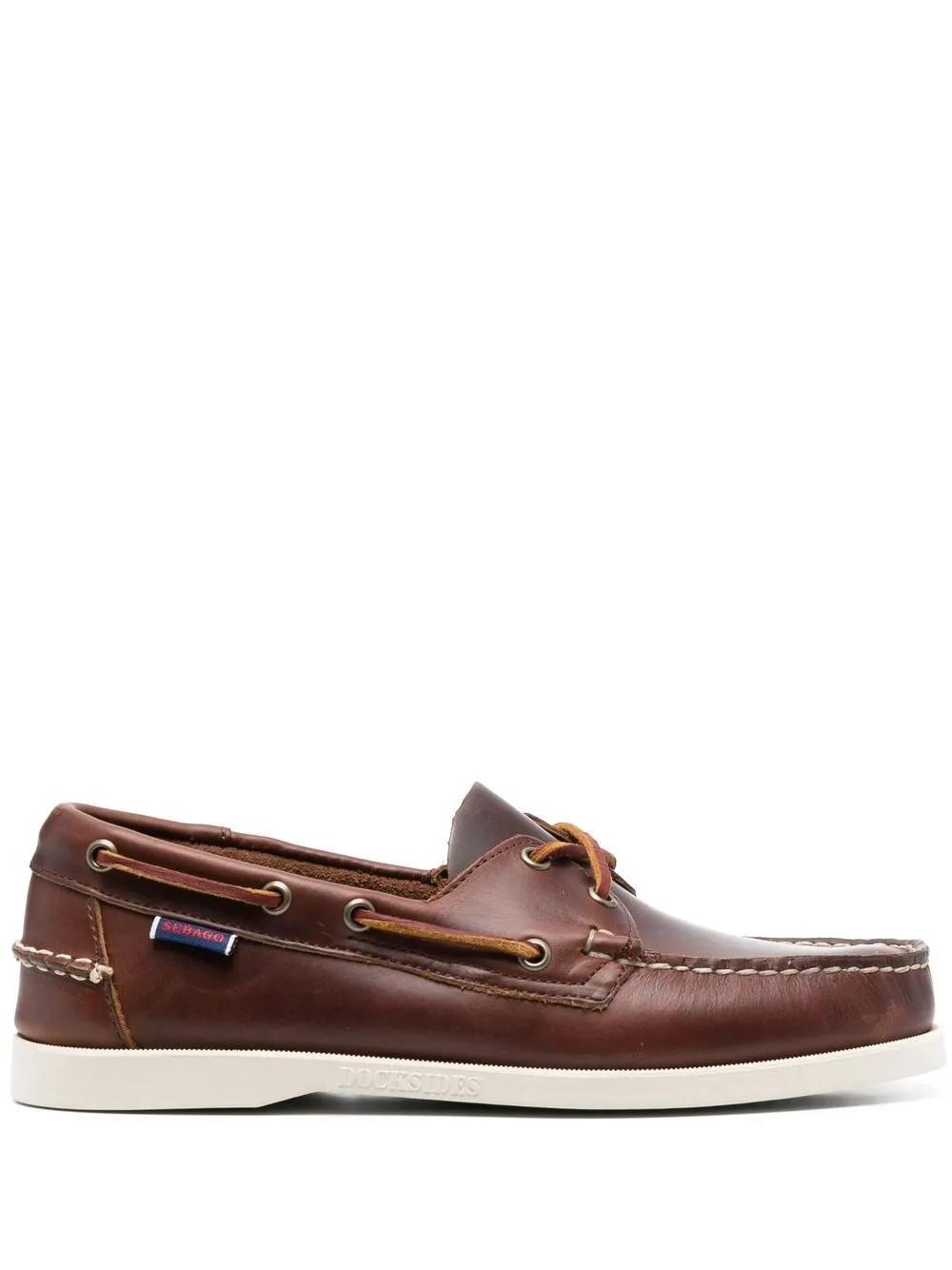 Docksides Portland leather boat shoes Product Image