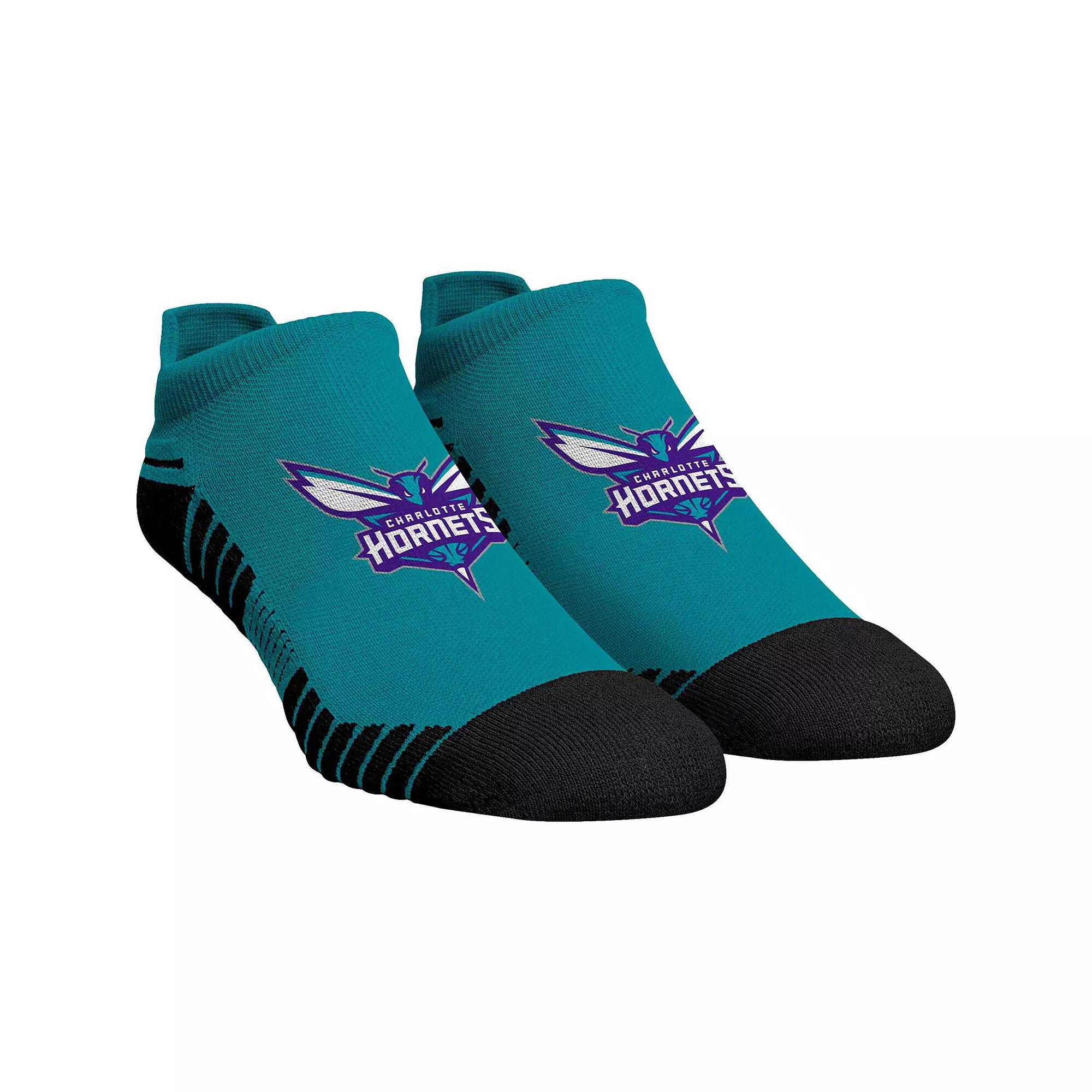 Rock Em Socks Charlotte Hornets Hex Ankle Socks, Adult Unisex,  Product Image