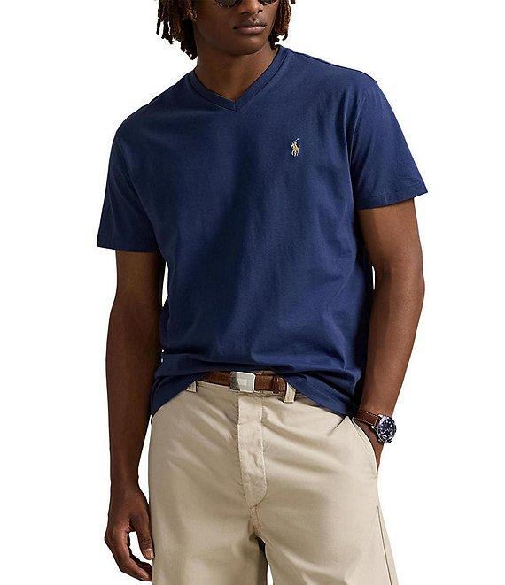 Polo Ralph Lauren Classic Fit Short Sleeve V-Neck T-Shirt Product Image