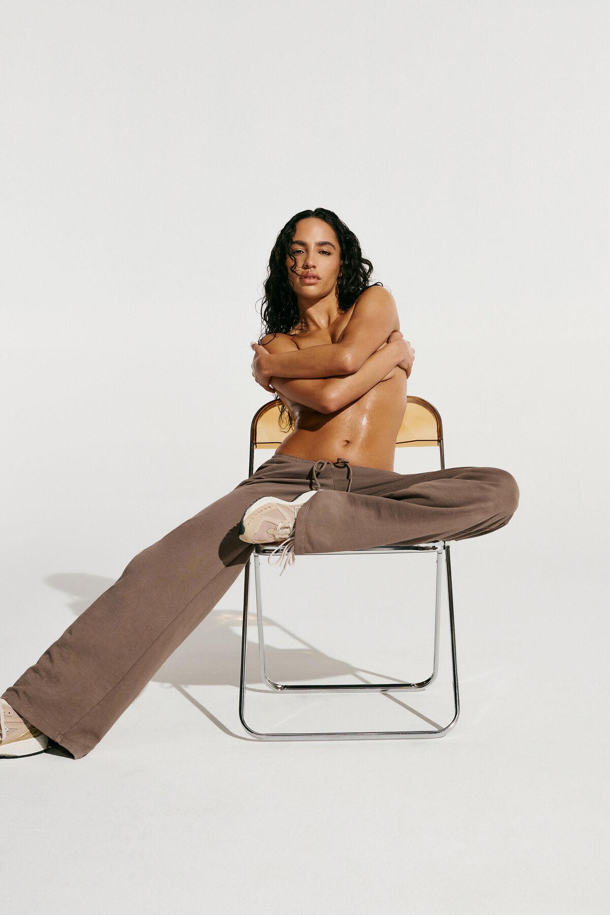 SoftTerry Wide Leg Sweatpants Product Image