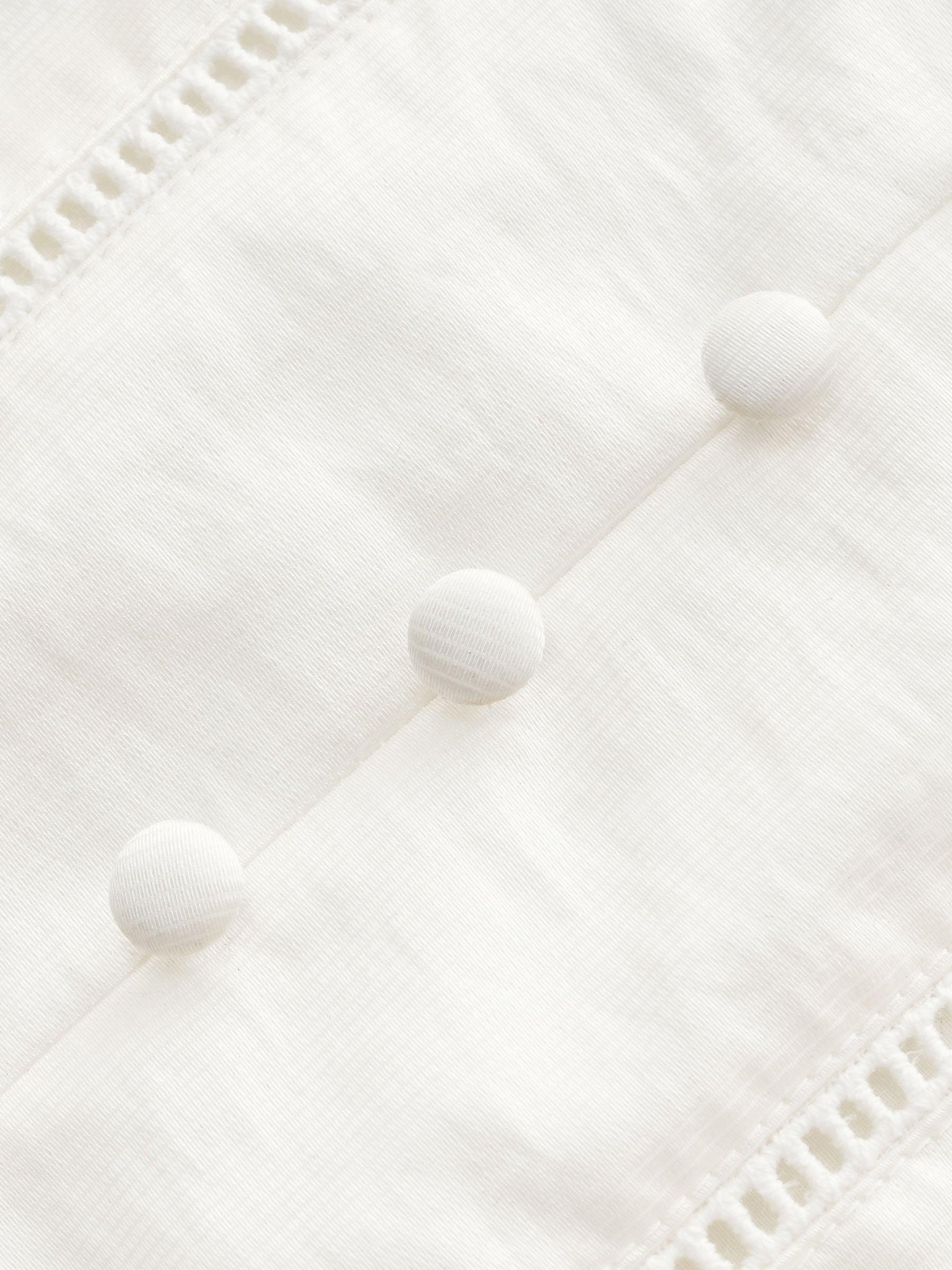 Tencel Blend Patchwork Lace Women Maxi Dress Product Image