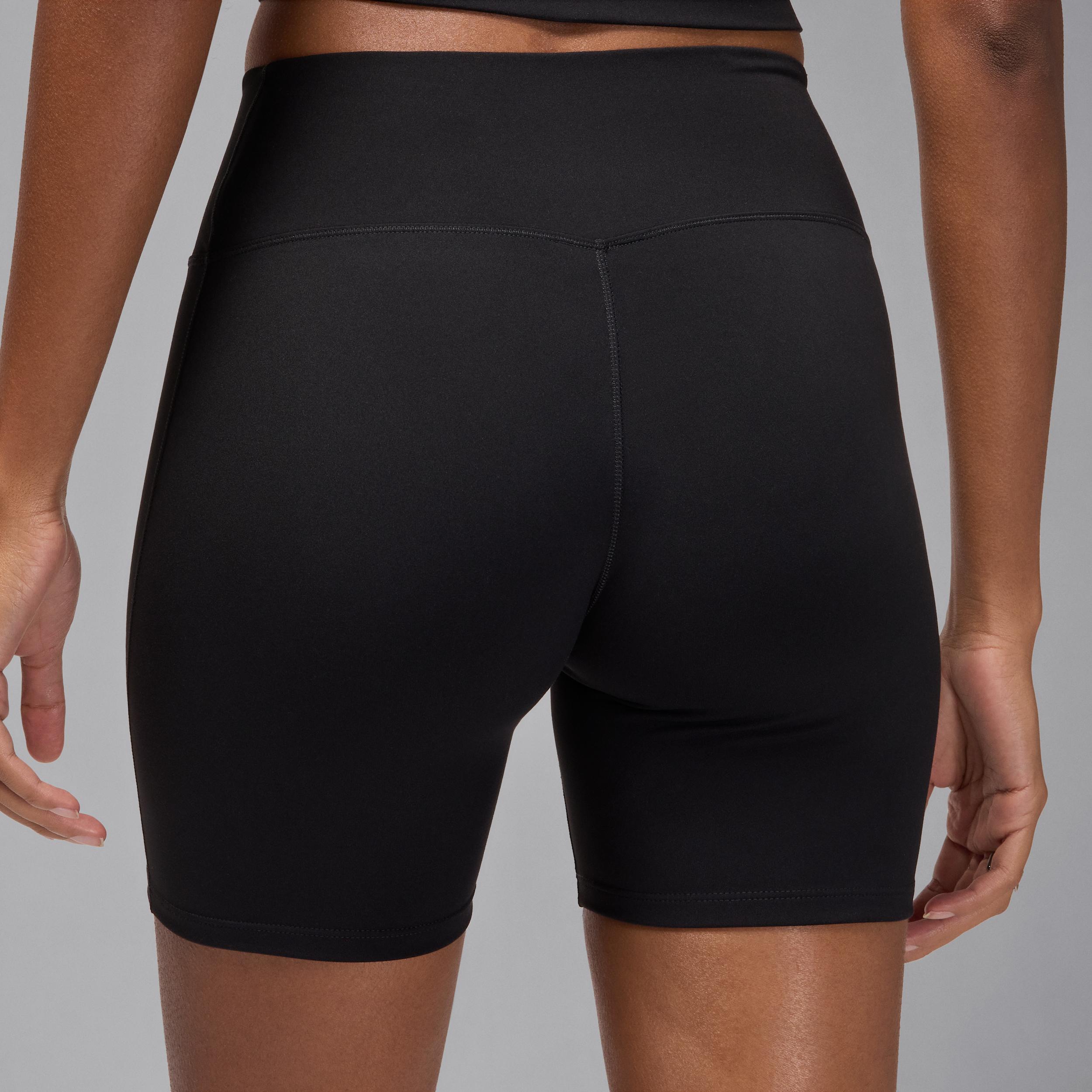 Womens Jordan Sport Dri-FIT High-Waisted 6 Shorts | HQ9768-010 Product Image