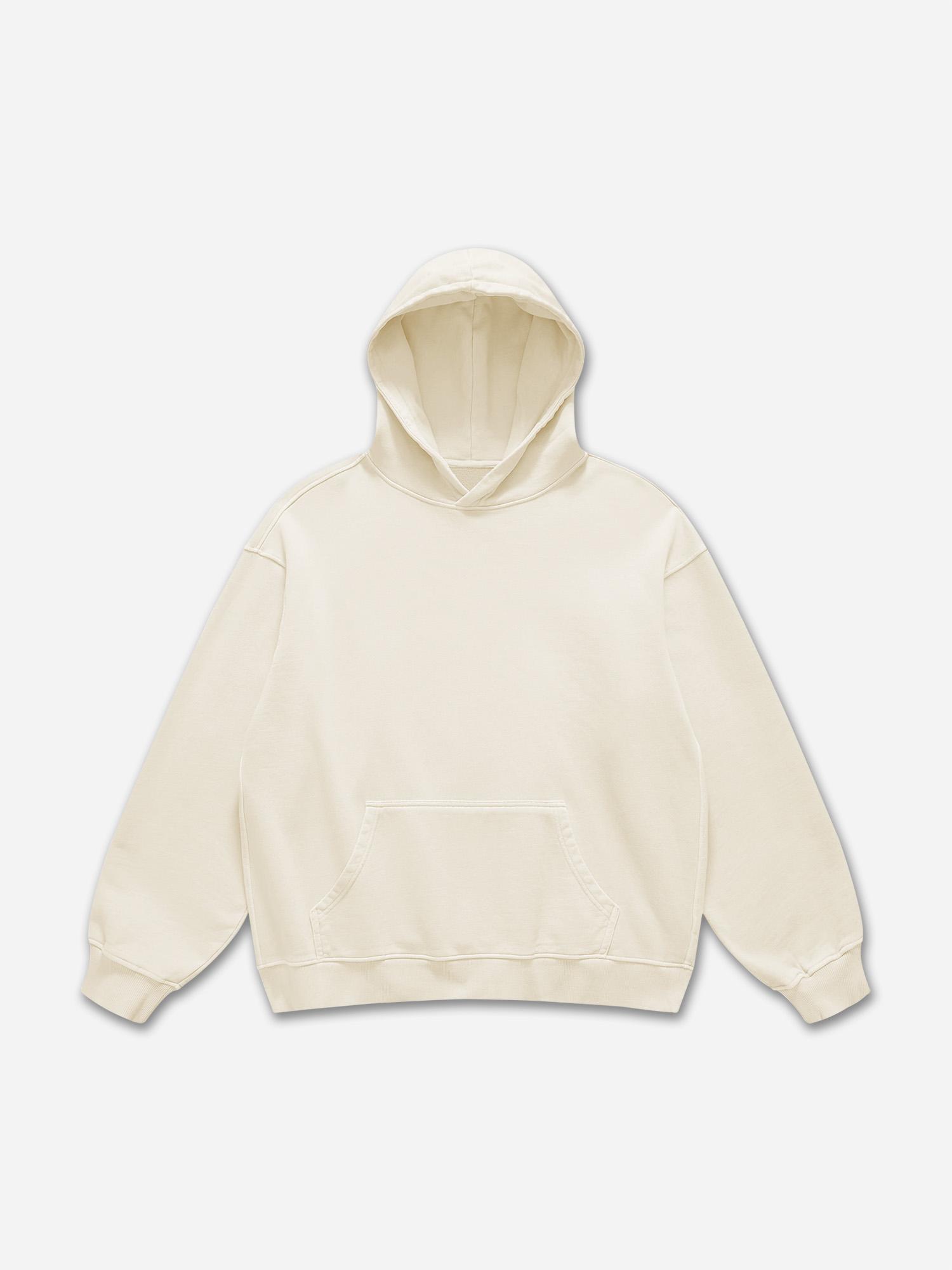 Oversized Heavyweight Cotton Fleece Hoodie Sweatshirt Product Image