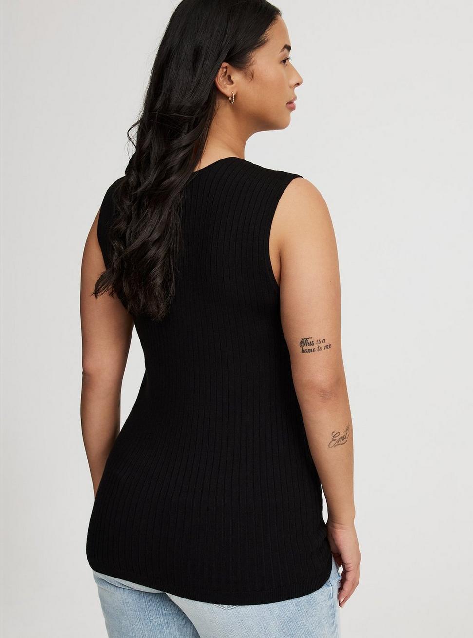 Ribbed Sweater Tank Product Image