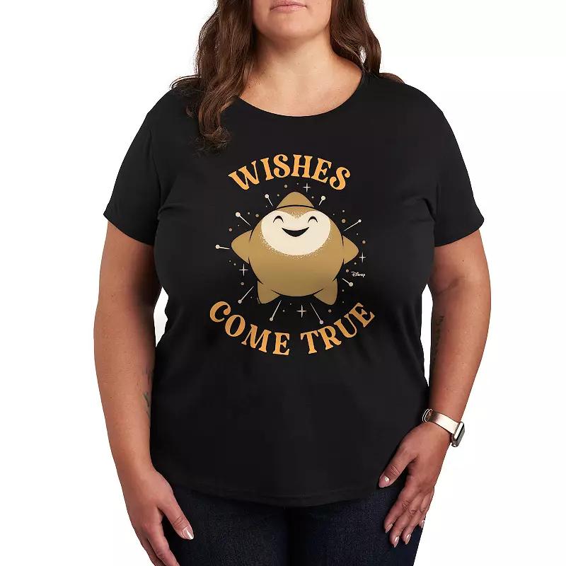 Disney's Wish Plus Wishes Come True Graphic Tee, Women's,  Product Image