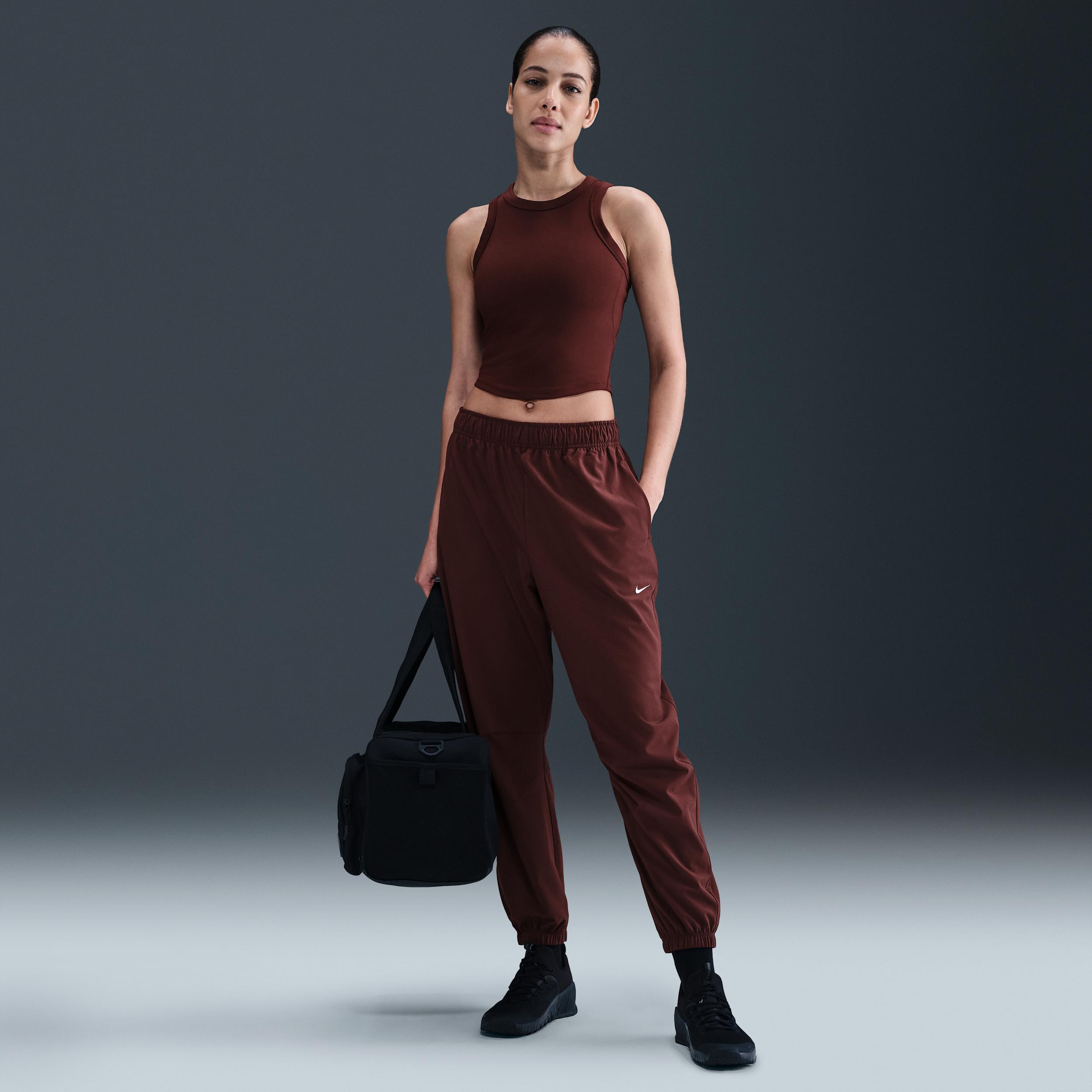 Nike Womens One Fitted Dri-FIT Cropped Tank Top | FN2806-652 Product Image