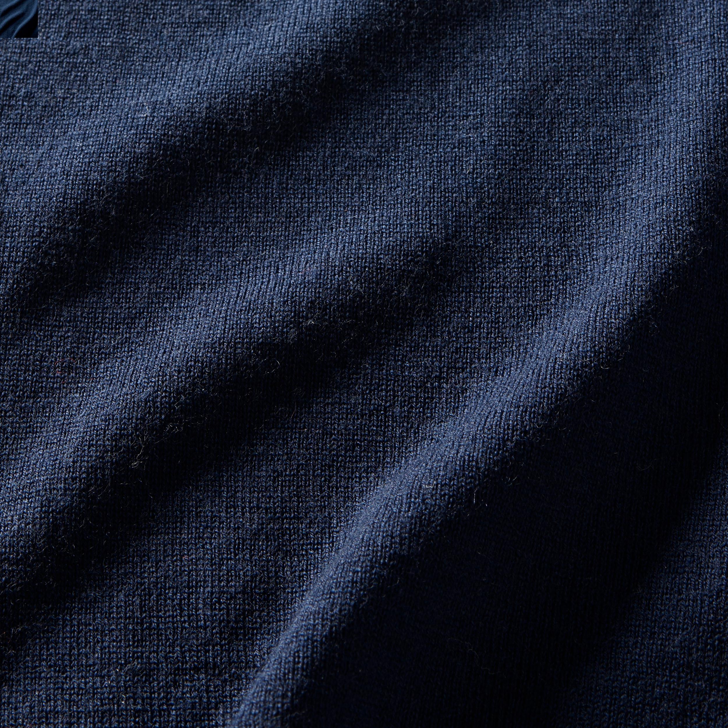 Carolyn fitted crewneck sweater in merino wool Product Image