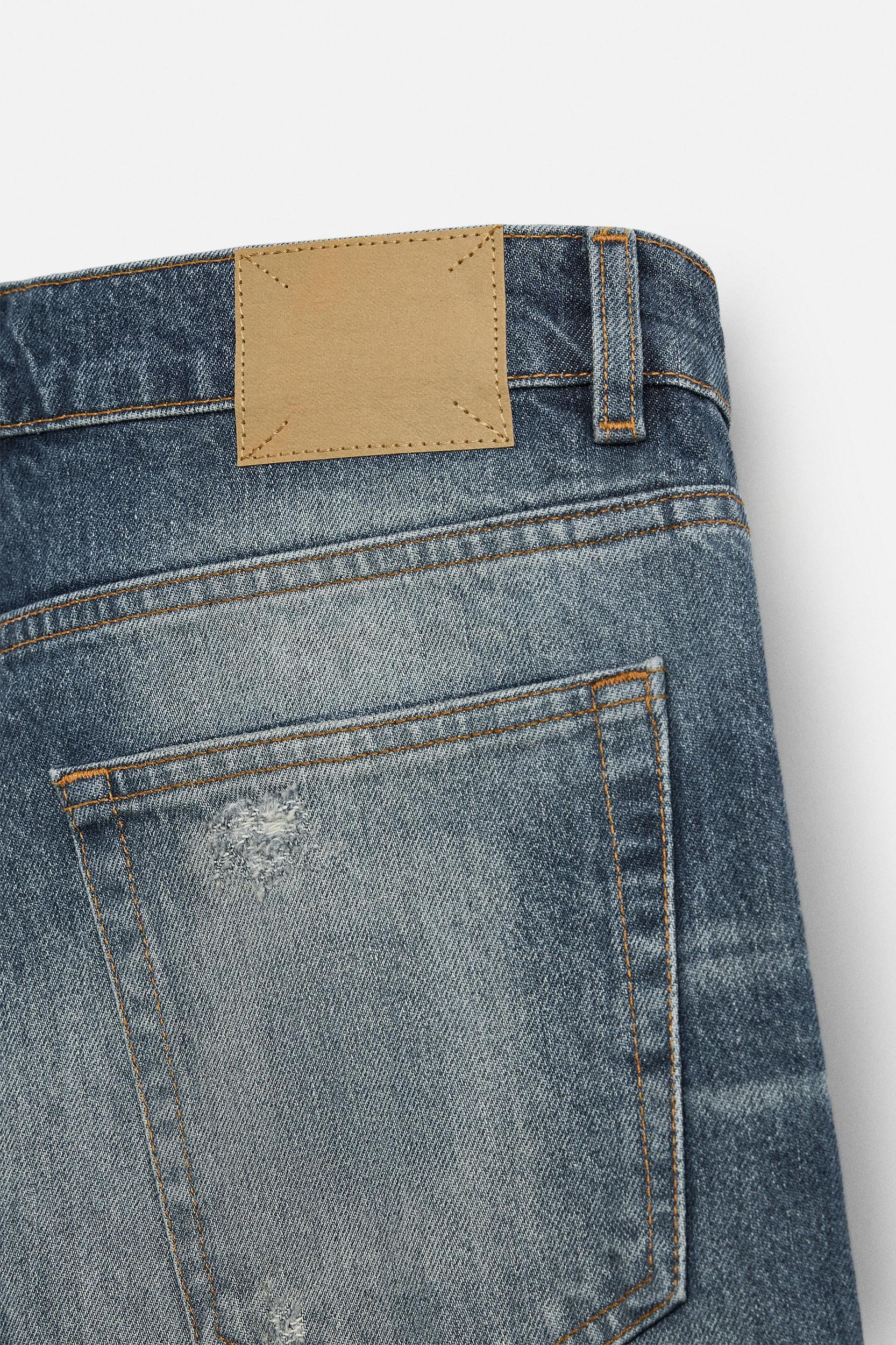 STRAIGHT ANKLE FIT JEANS Product Image