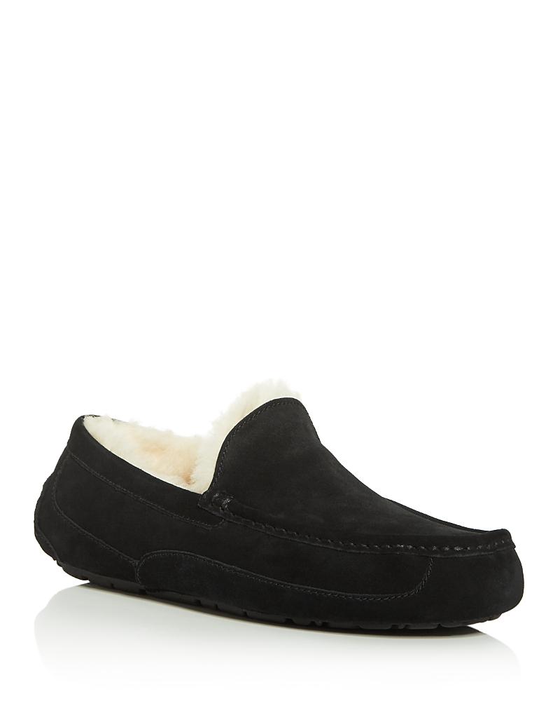 UGG Mens UGG Ascot - Mens Shoes Black/Black Product Image
