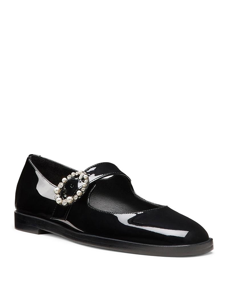 Womens Loralei Crystal & Imitation Pearl- Embellished Mary Jane Flats Product Image