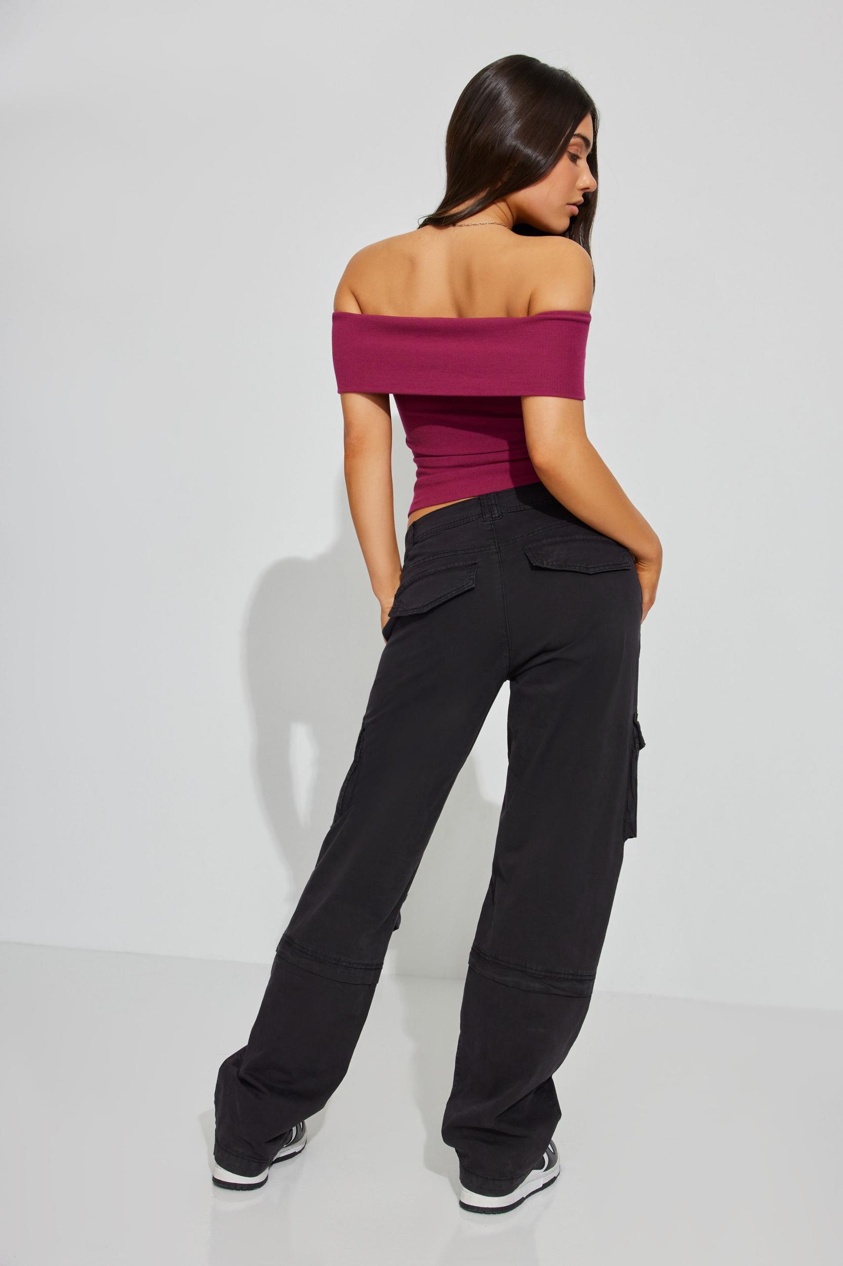 Deep Cowl Neck Halter Top Product Image