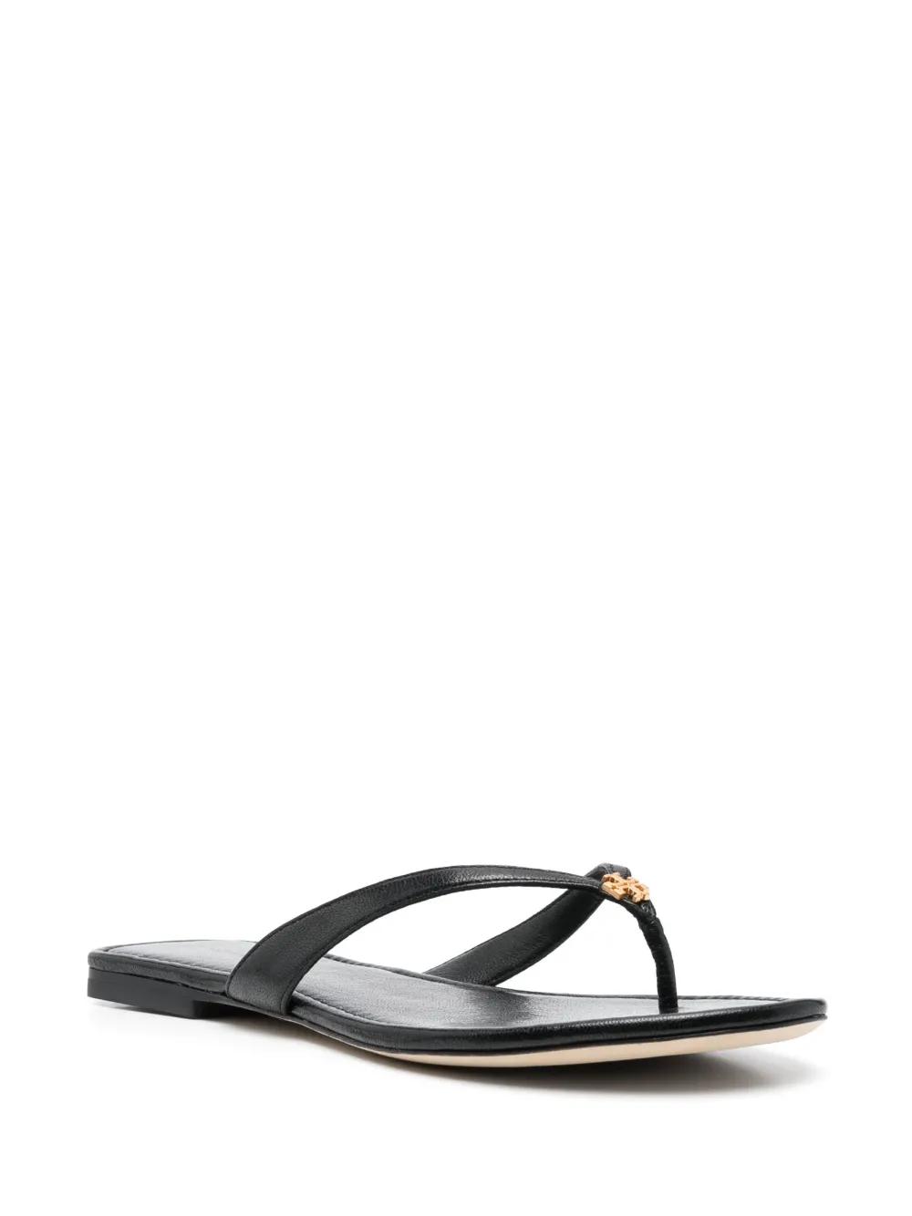 Classic leather flip flops Product Image