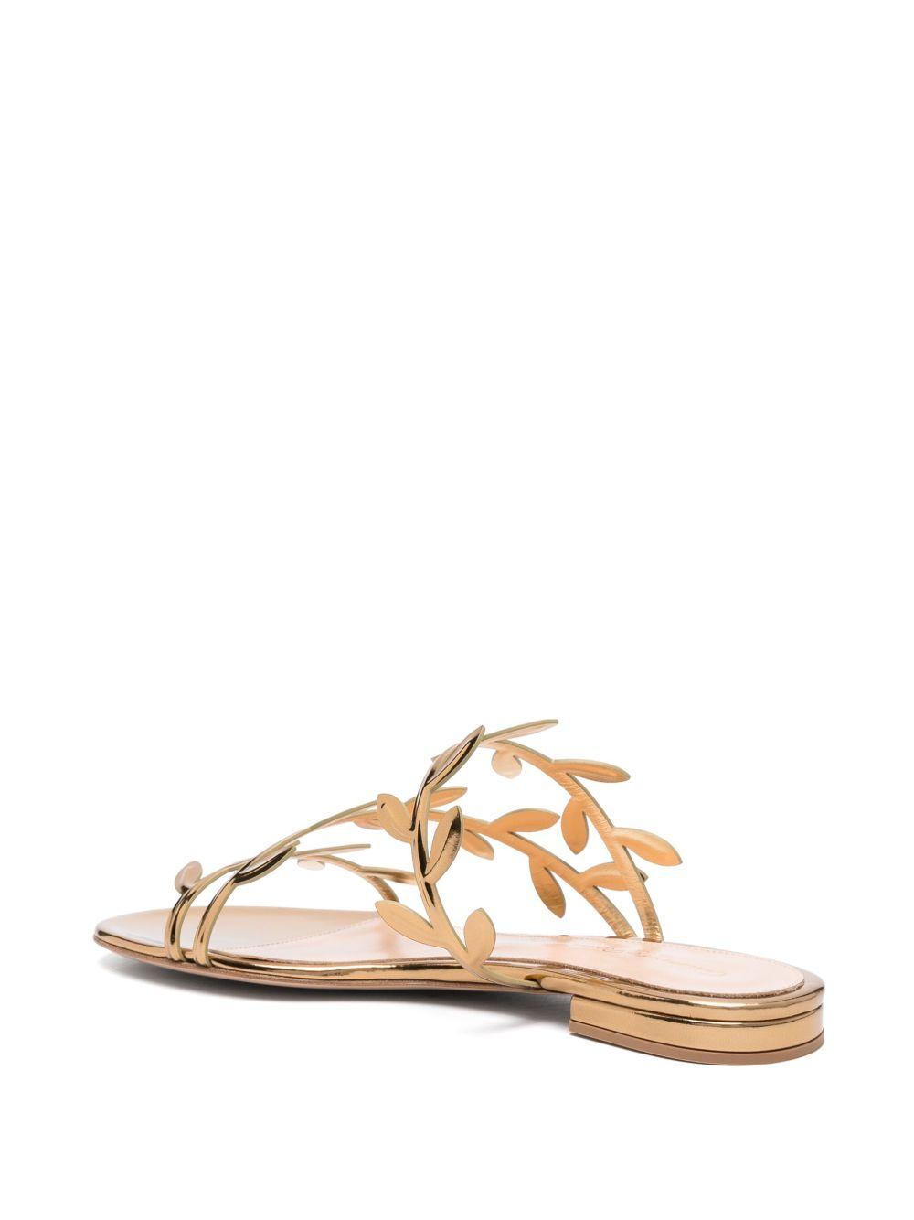 Flavia leather flat sandals Product Image
