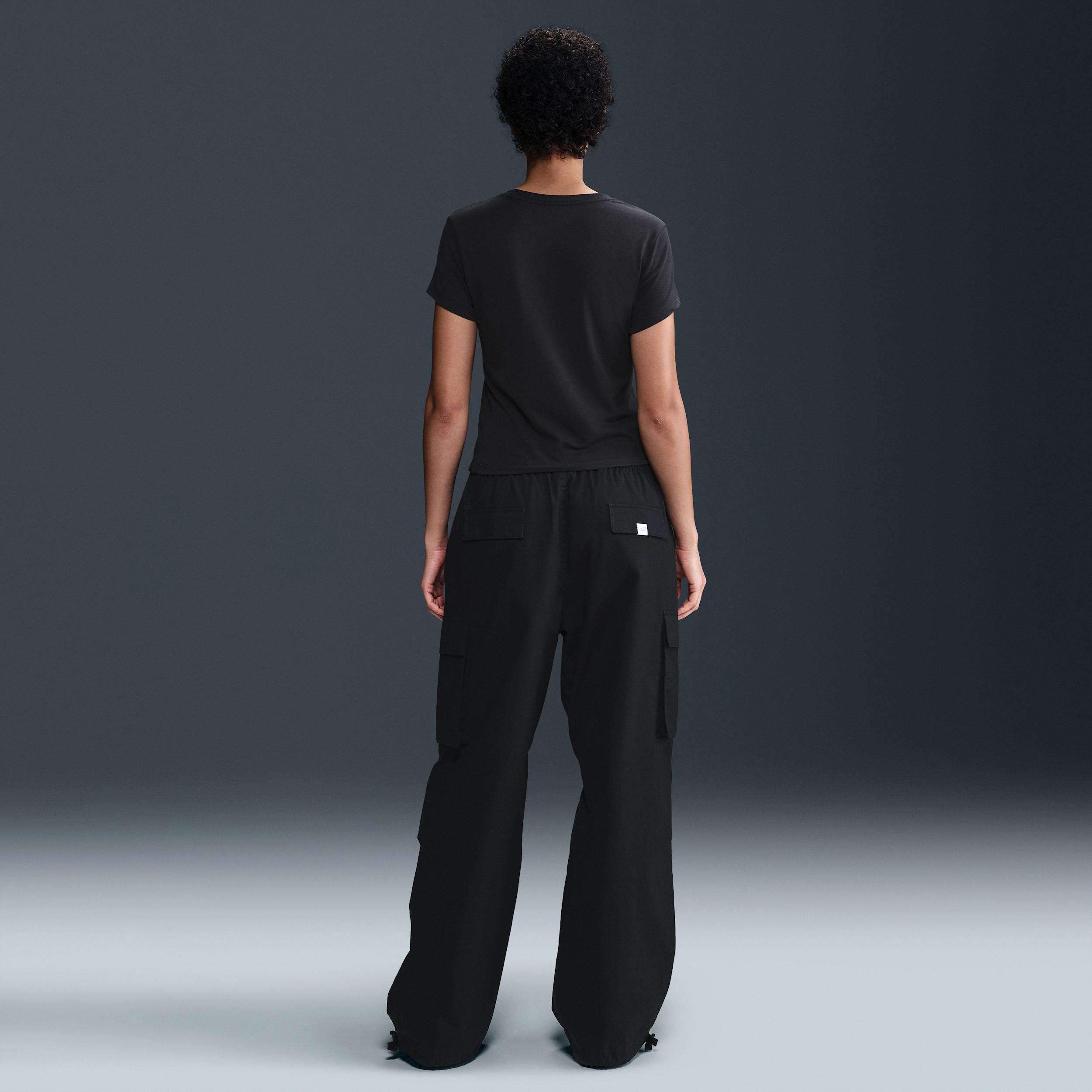 Womens Nike Sportswear Chill Knit Slim Cropped T-Shirt | HV6408-423 Product Image