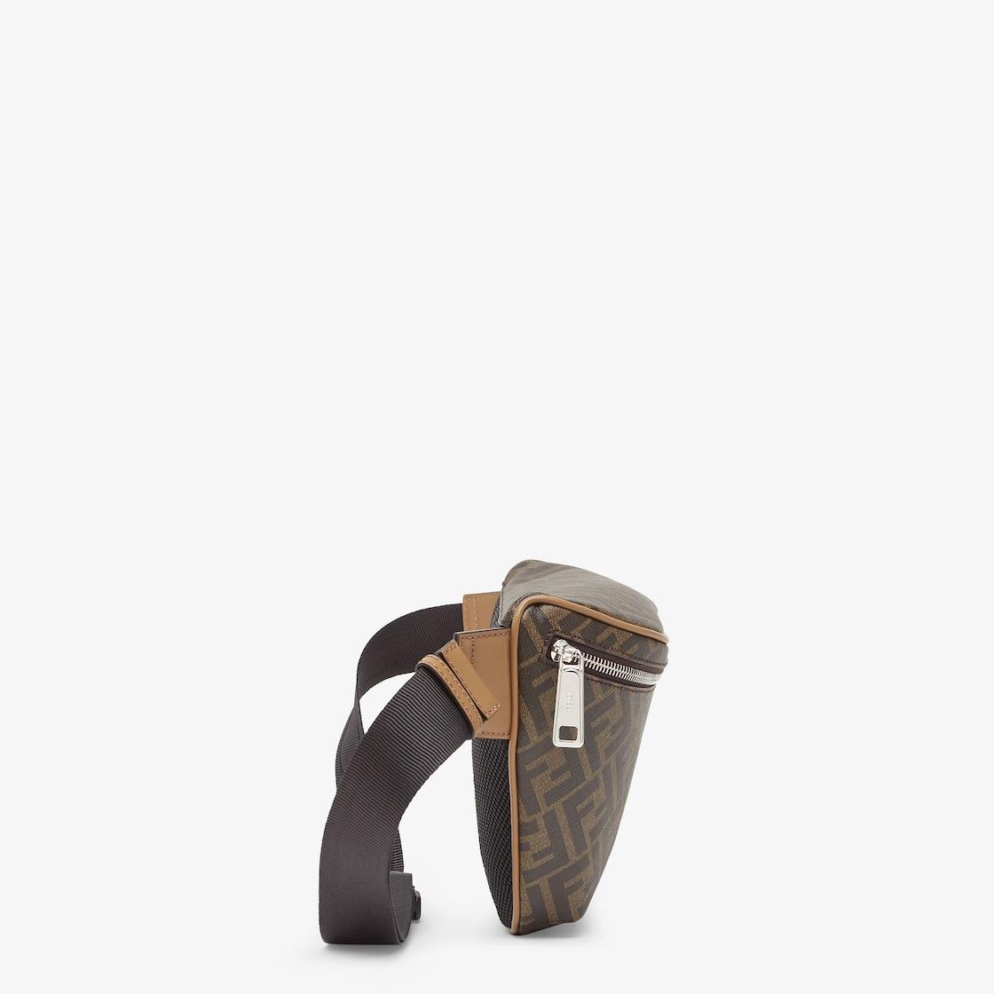 Fendi Diagonal Belt BagMulticolor leather belt bag Product Image