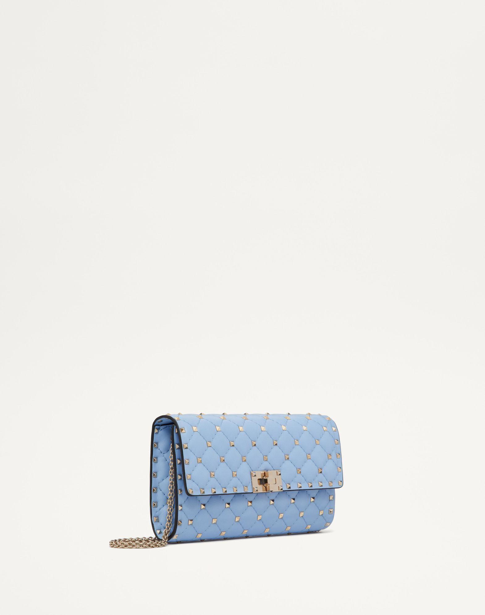Rockstud Spike Nappa Leather Crossbody Clutch Bag Product Image