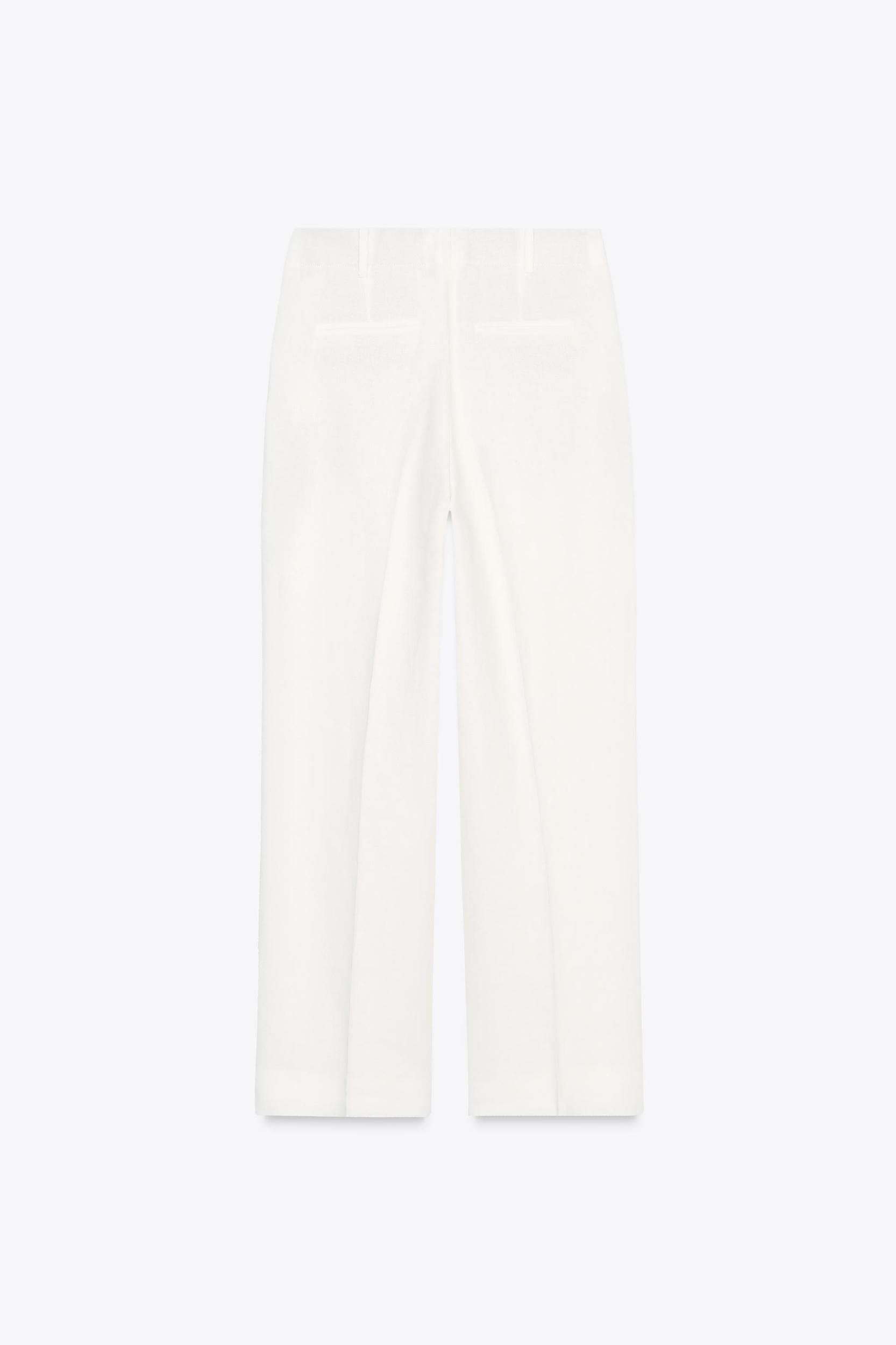 ZW COLLECTION LINEN BLEND PANTS Product Image