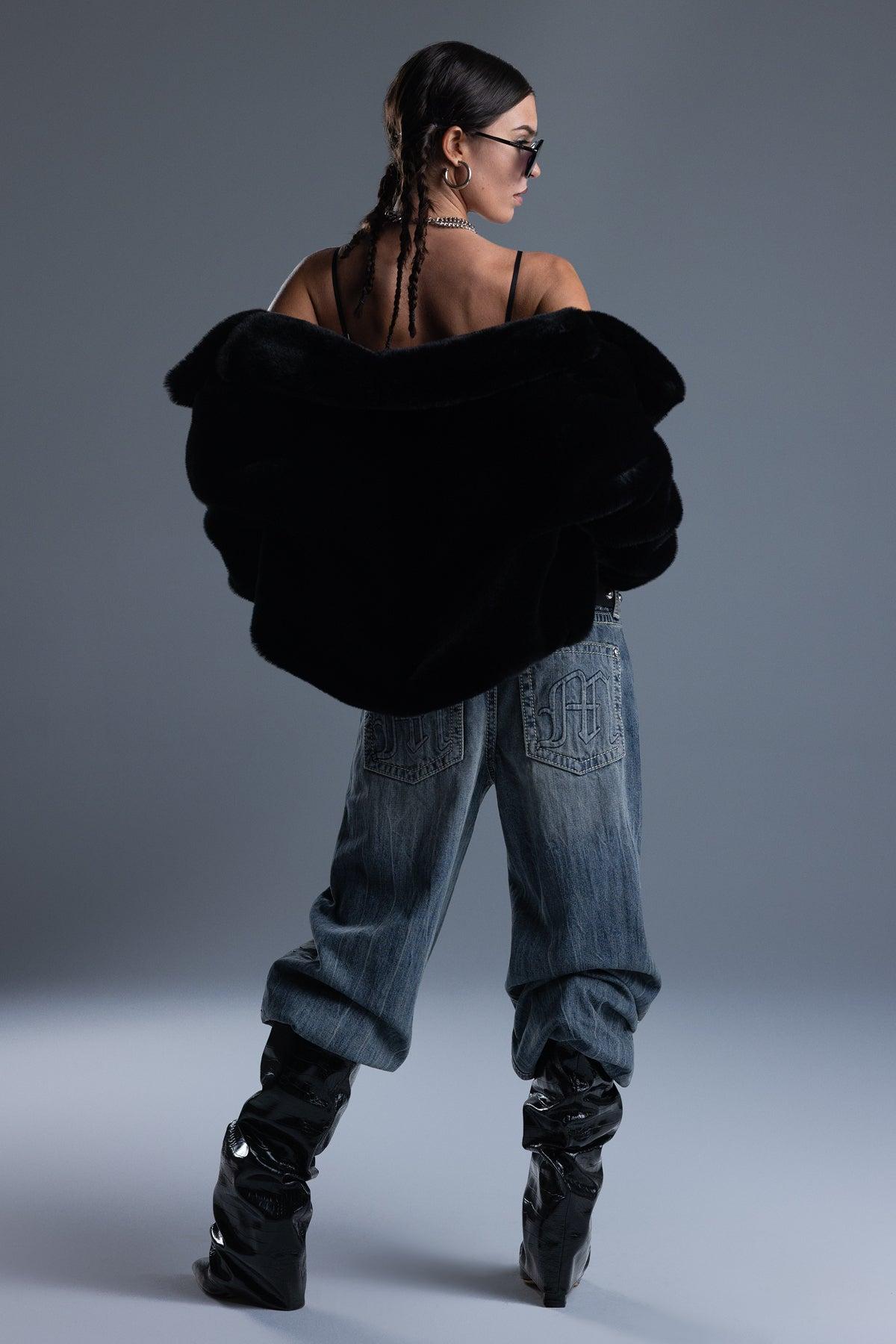 Amari Faux Fur Jacket Product Image