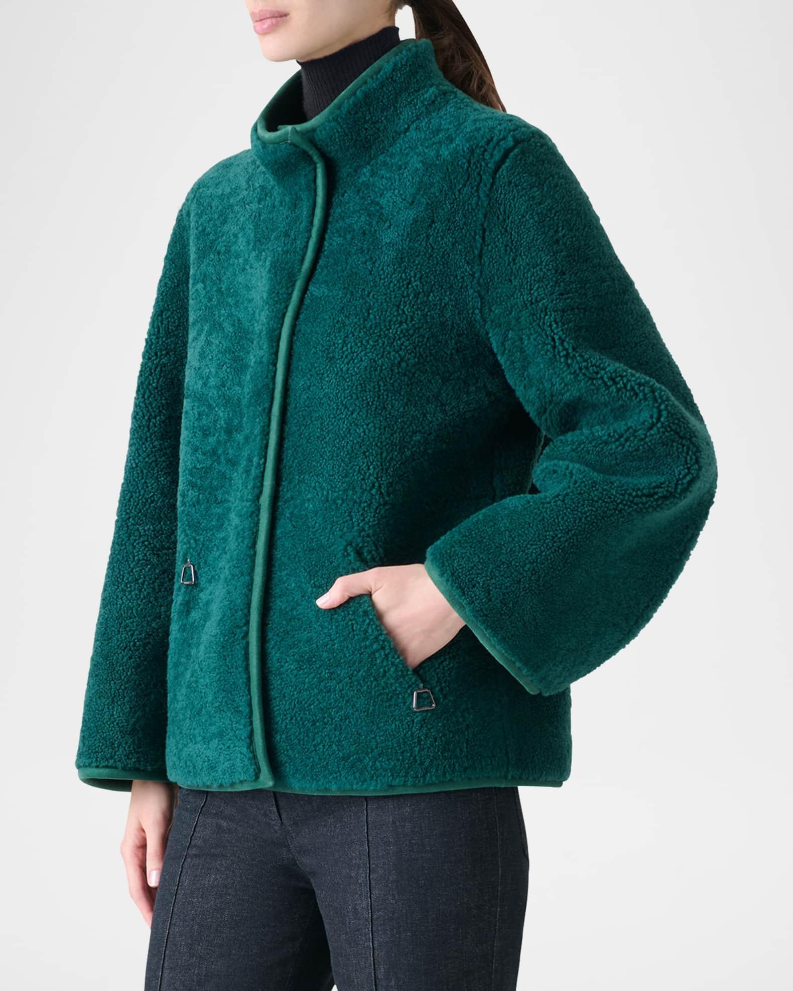 Dru Reversible Shearling and Leather Jacket Product Image