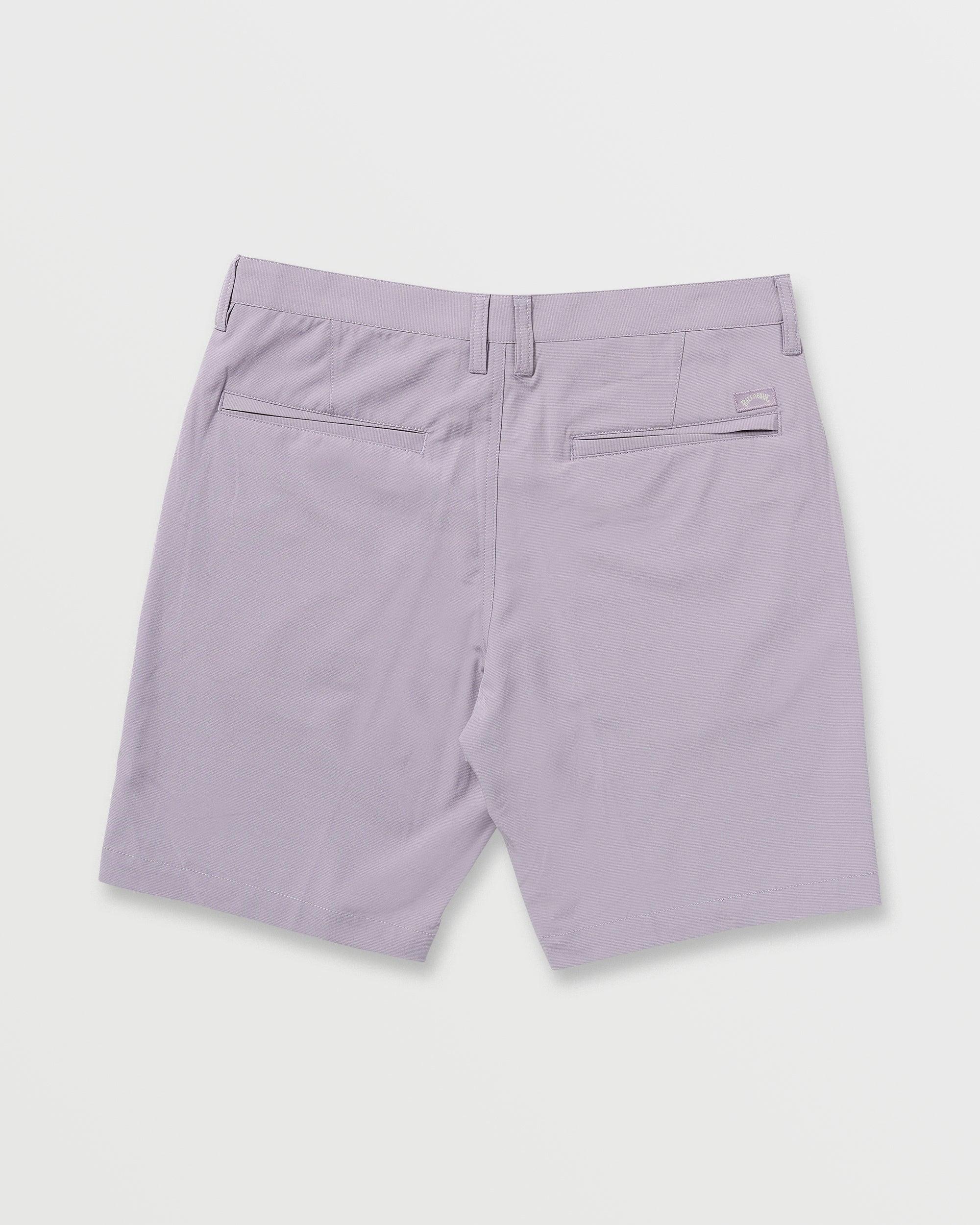 Crossfire Submersible 19" Hybrid Shorts - Light Purple Male Product Image