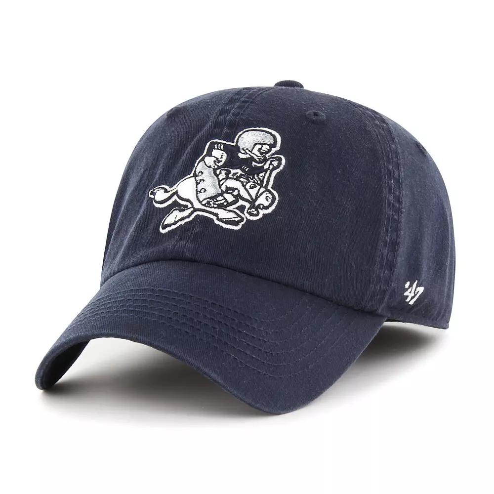 Men's '47 Navy Dallas Cowboys Gridiron Classics Franchise Legacy Fitted Hat,  Product Image