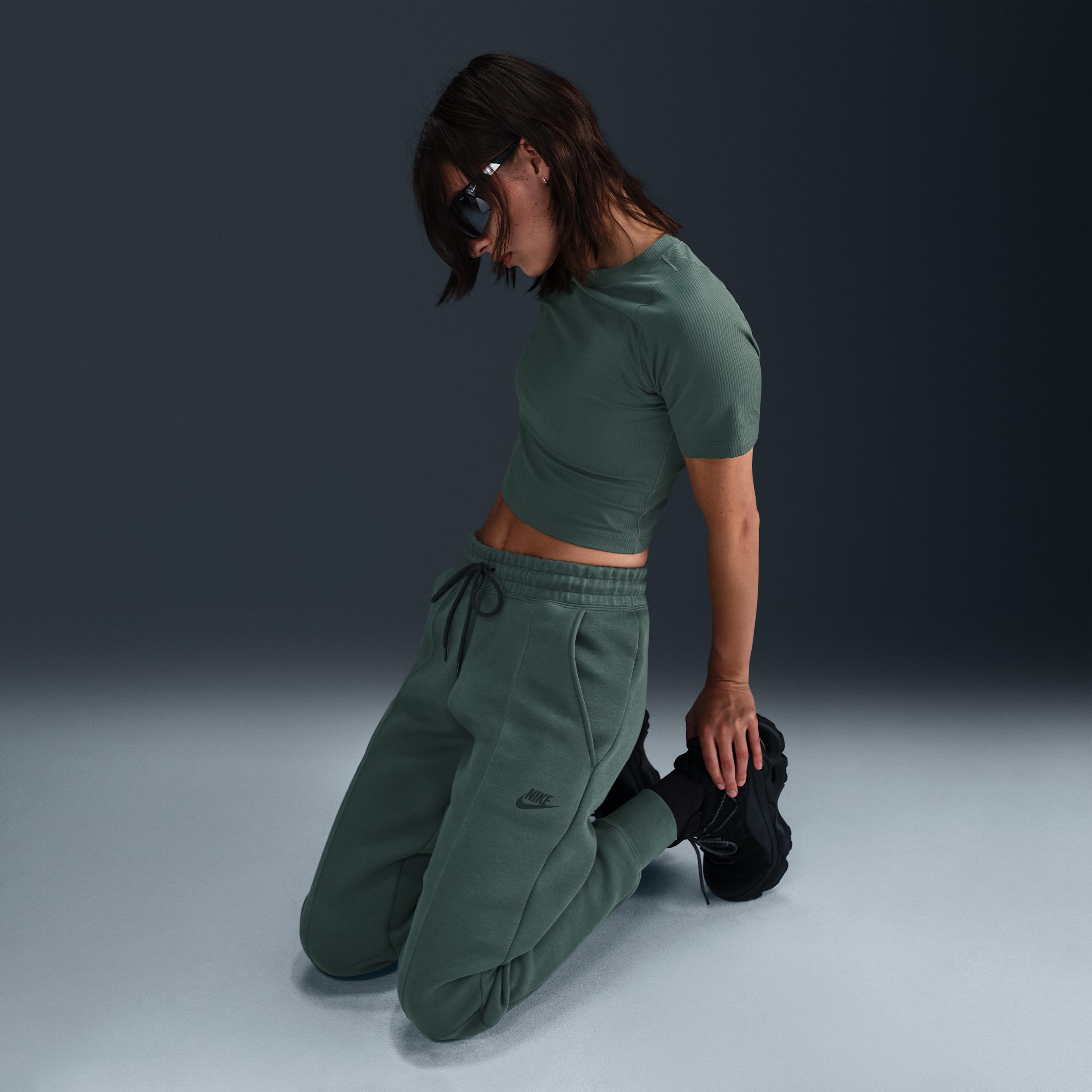 Women's Nike Sportswear Tech Fleece Mid-Rise Jogger Pants Product Image