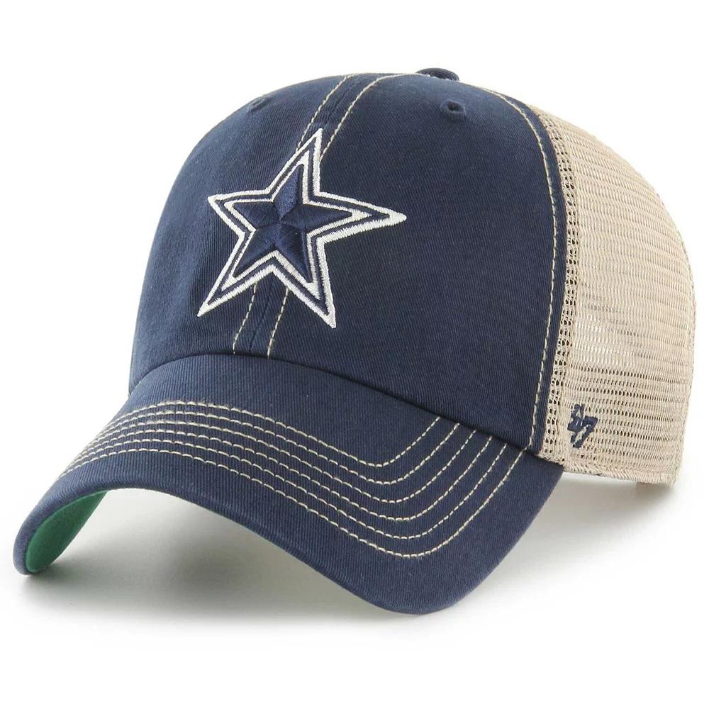 Men's '47 Navy Dallas Cowboys Trawler Clean Up Adjustable Hat, Blue Product Image