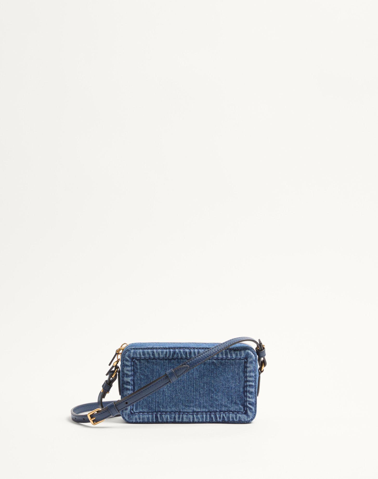 Valentino Garavani Alltime Mini Denim Shoulder Bag Product Image