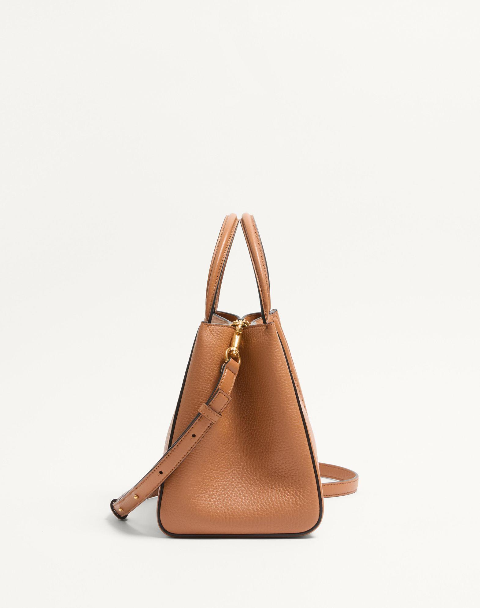 Valentino Garavani Alltime Medium Handbag In Grainy Calfskin Product Image