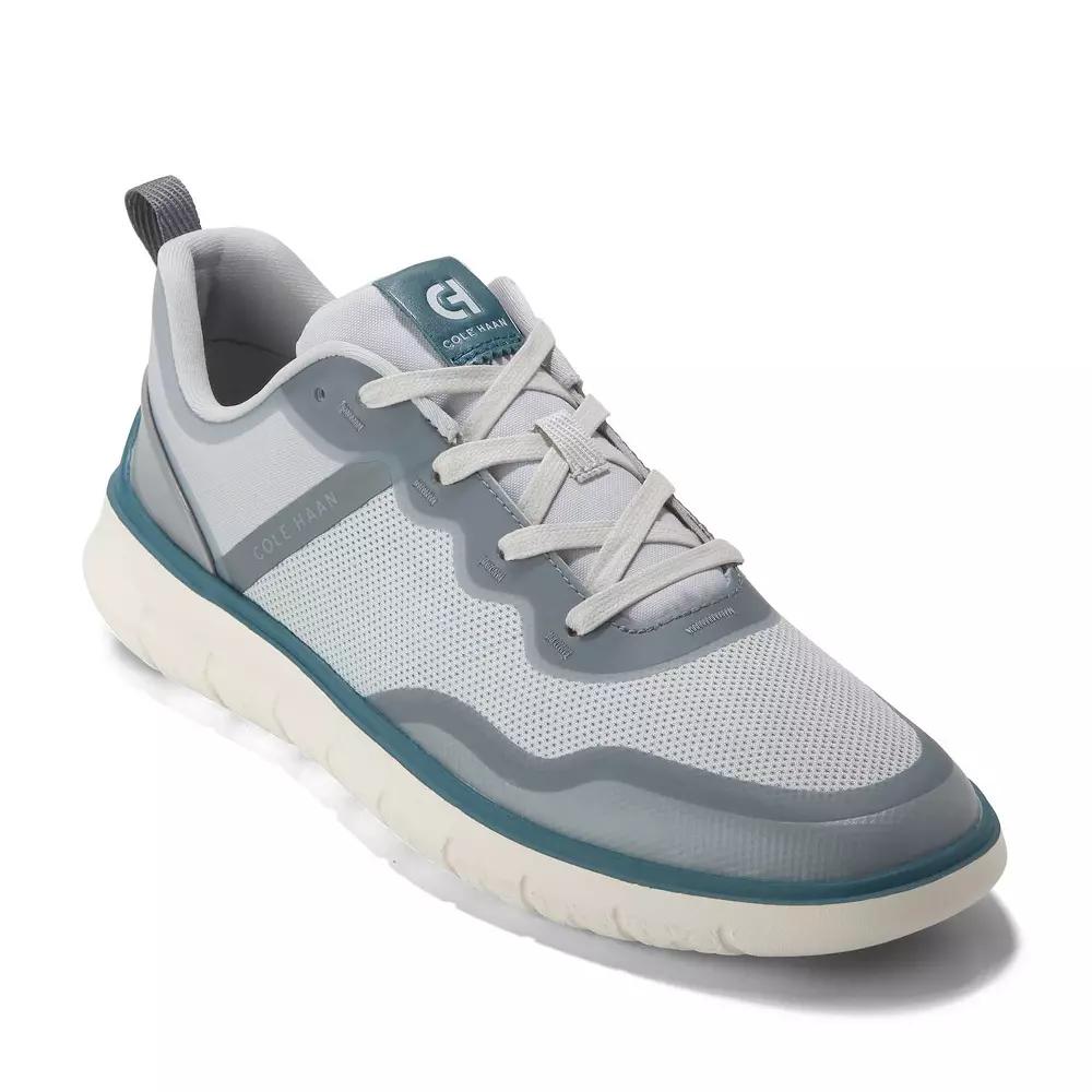 Cole Haan Generation Zerogrand Men's Textured Sneakers, Size: 10.5, Microchip Seastone Product Image