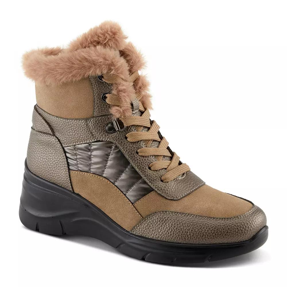 Flexus By Spring Step Wayan Women's Waterproof Ankle Boots, Size: 41, Brown Product Image