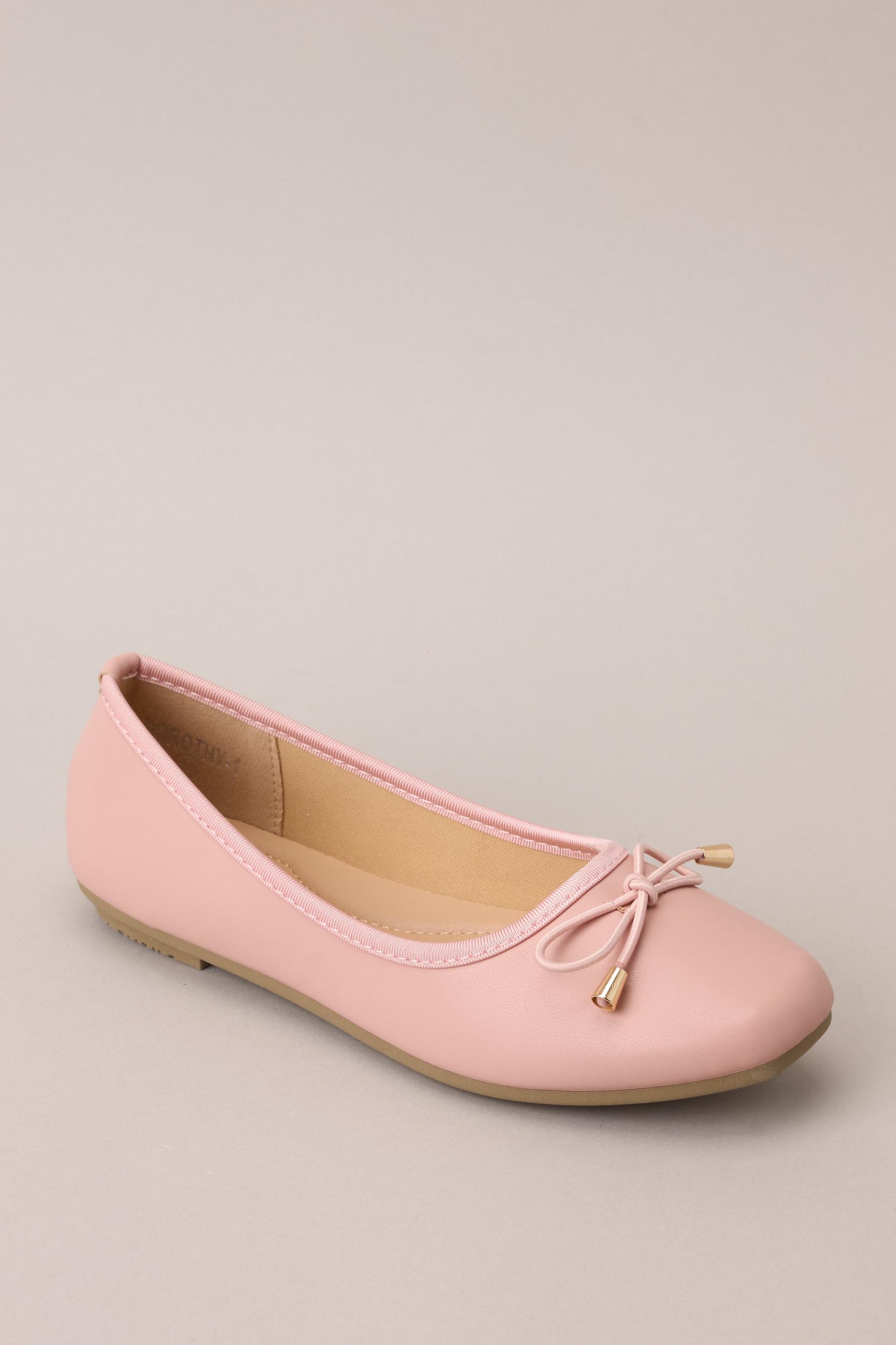 Serene Steps Dusty Pink Ballet Flats Product Image