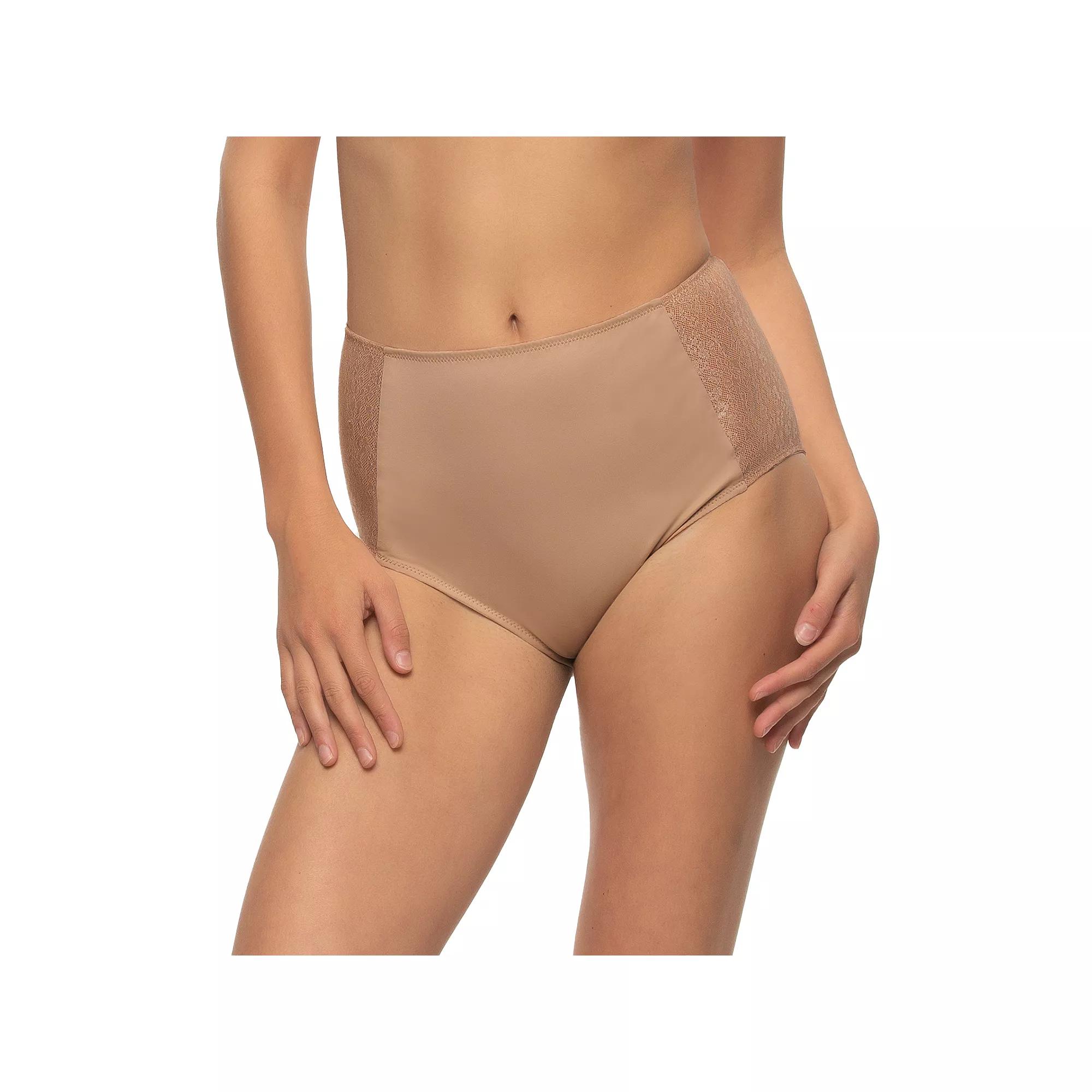 Paramour by Felina High Waist Shaping Briefs 645207, Women's, Size: XL, Dune Product Image