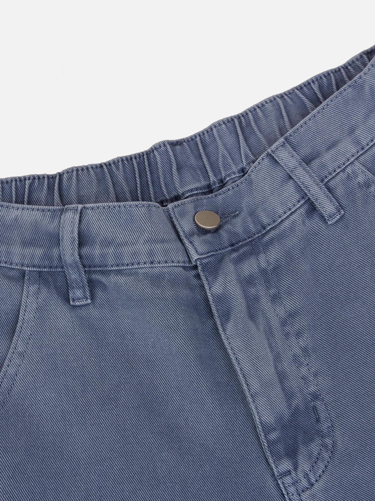 Aelfric Eden Washed Double Knee Baggy Barrel Jeans Product Image