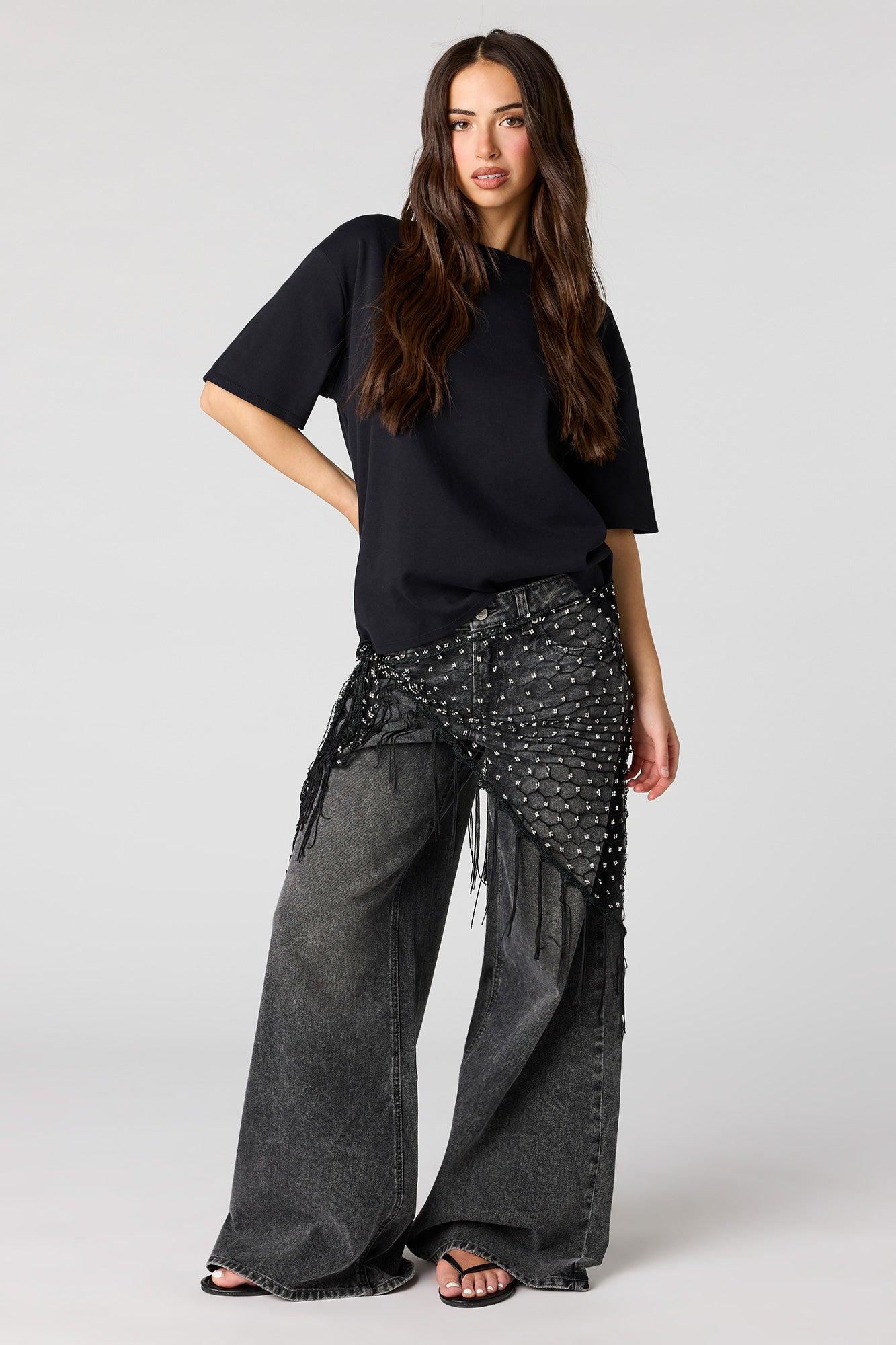 Low Rise Ultra Wide Jean Female Product Image