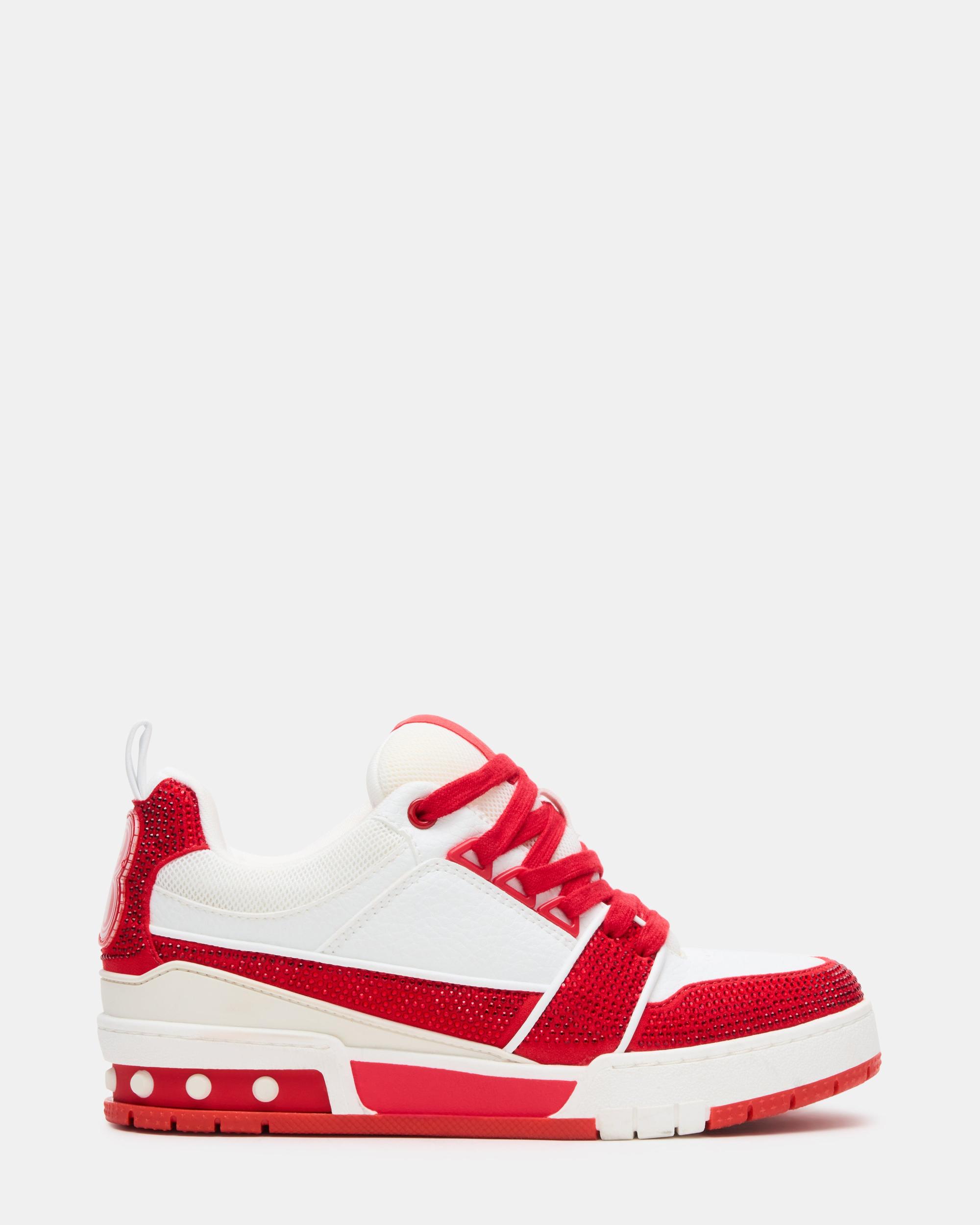 SKATER RED/WHITE RHINESTONES Female Product Image