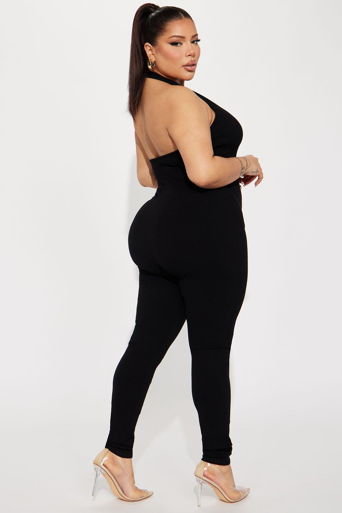 Taytum Snatched Jumpsuit - Black Product Image