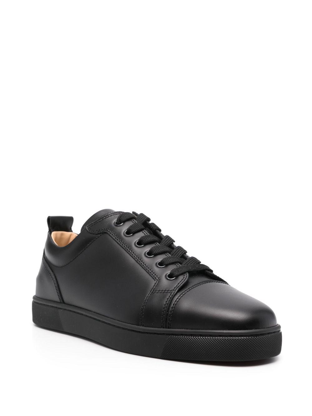 tonal leather sneakers Product Image