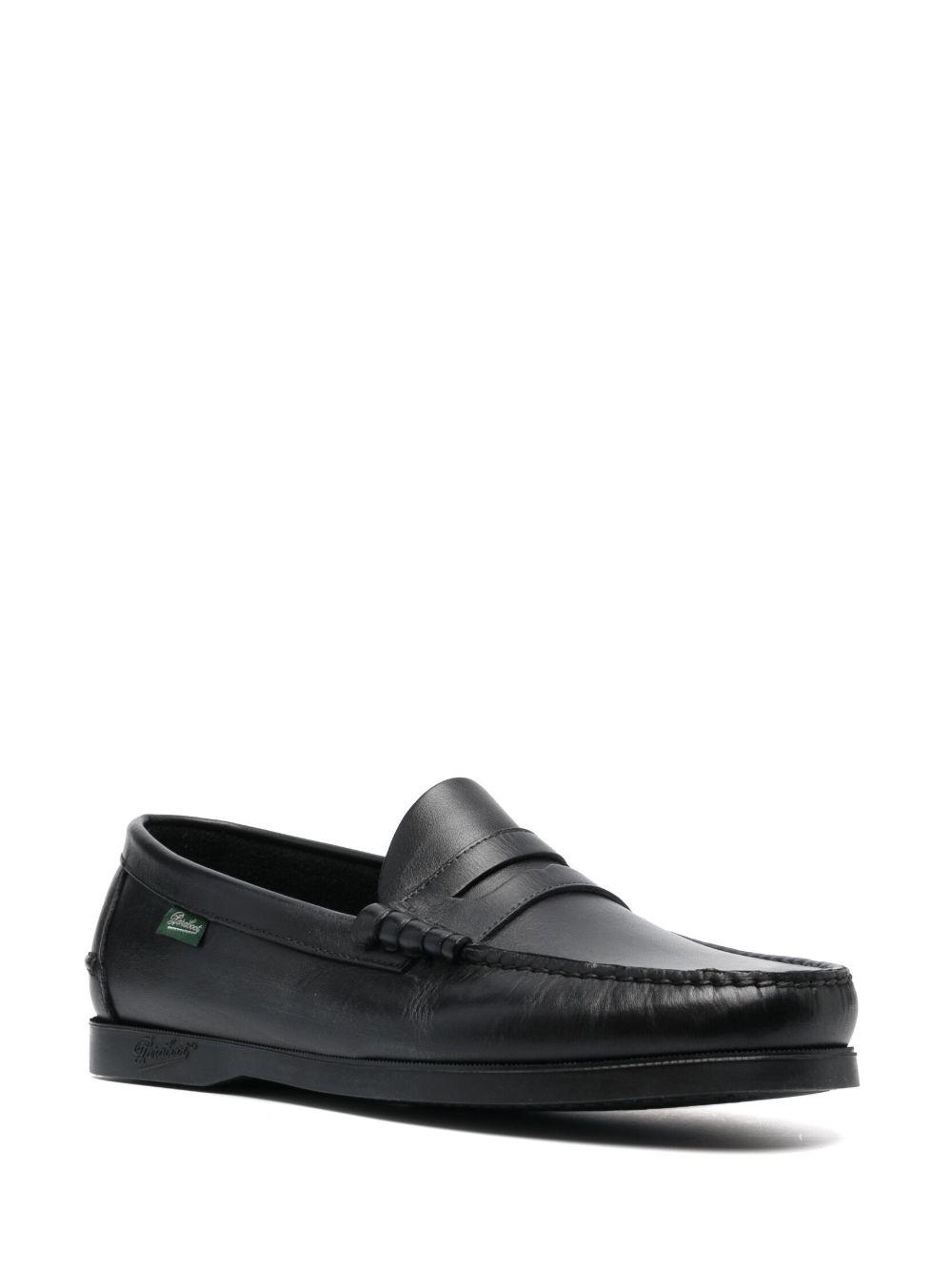 leather penny loafers  Product Image
