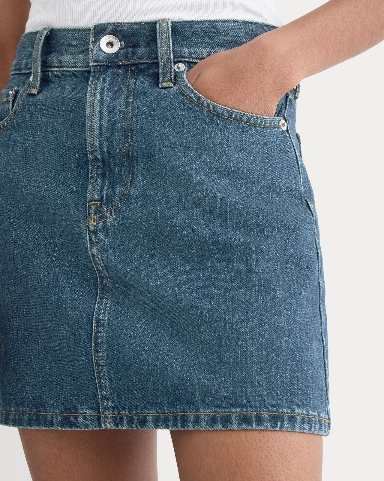 Womens Denim Mini Skirt by Everlane Product Image