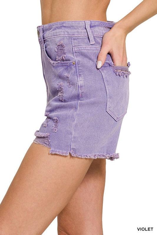 MAKE OR BREAK DENIM SHORTS *FS Product Image