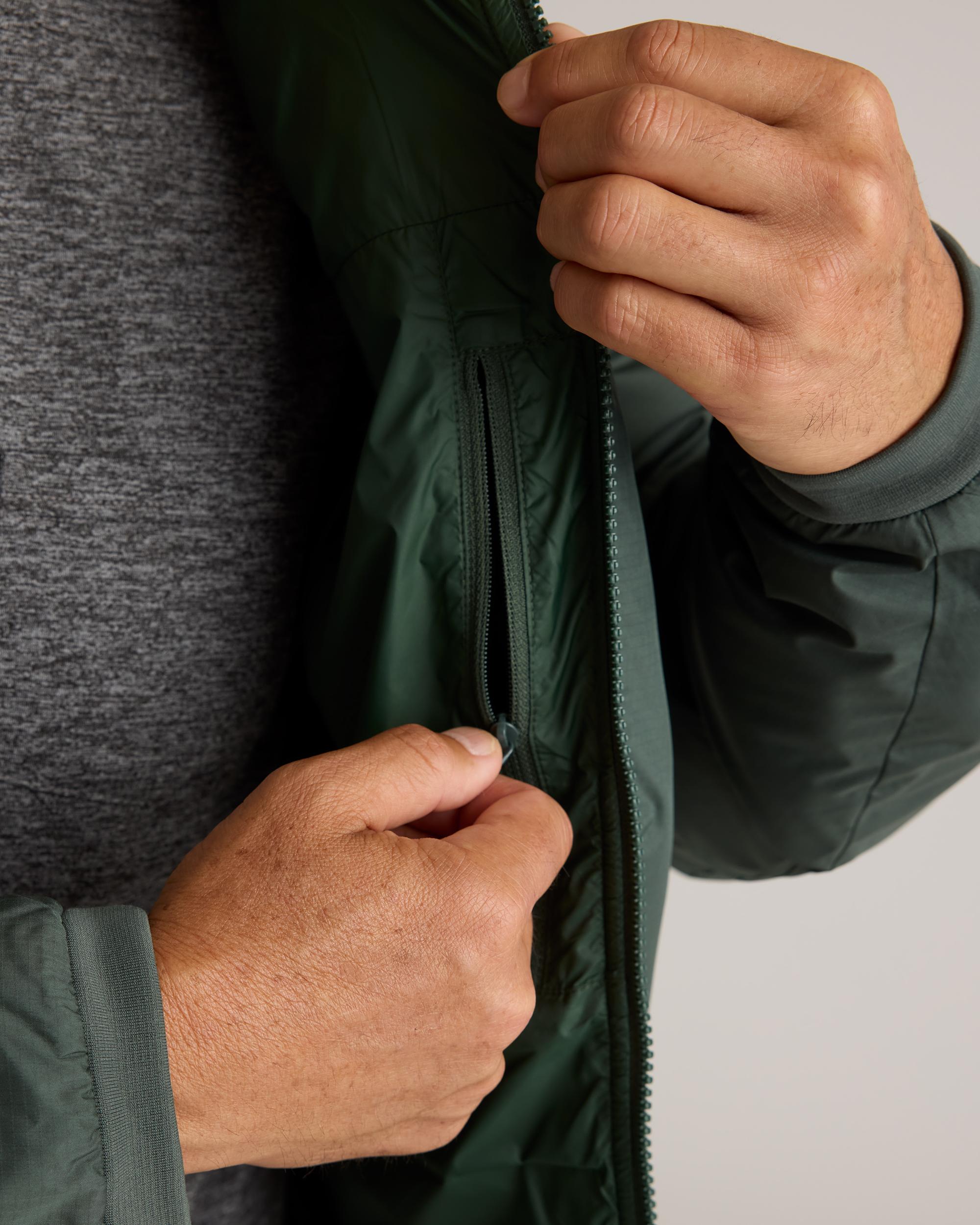 Quince | Men's Hybrid Insulated Lightweight Hooded Jacket 100% Polyester Product Image