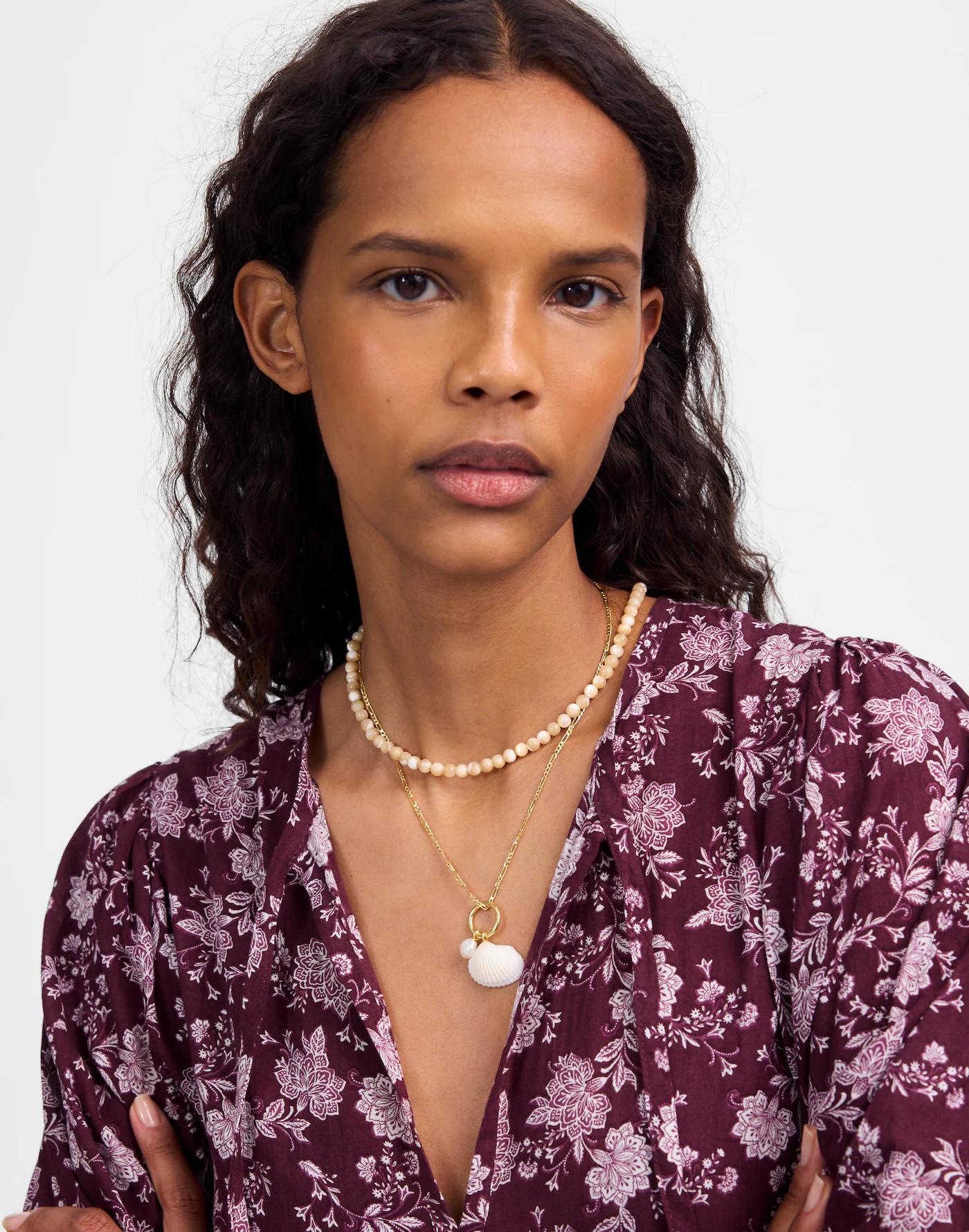 Two-Pack Shell Necklace Set Product Image