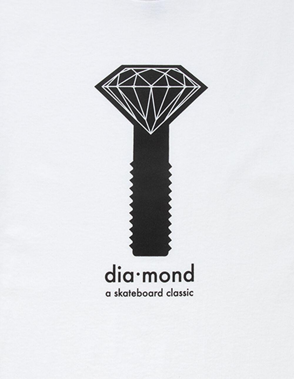 DIAMOND SUPPLY CO. Skateboard Classic Mens Tee - OFF WHITE Product Image