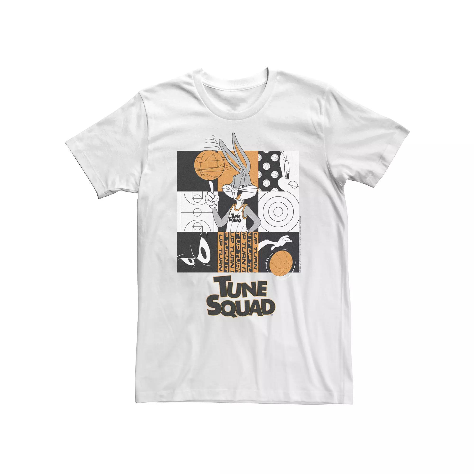 Big & Tall Space Jam 2 Bugs And Squad Boxed Up Tee, Men's,  Product Image