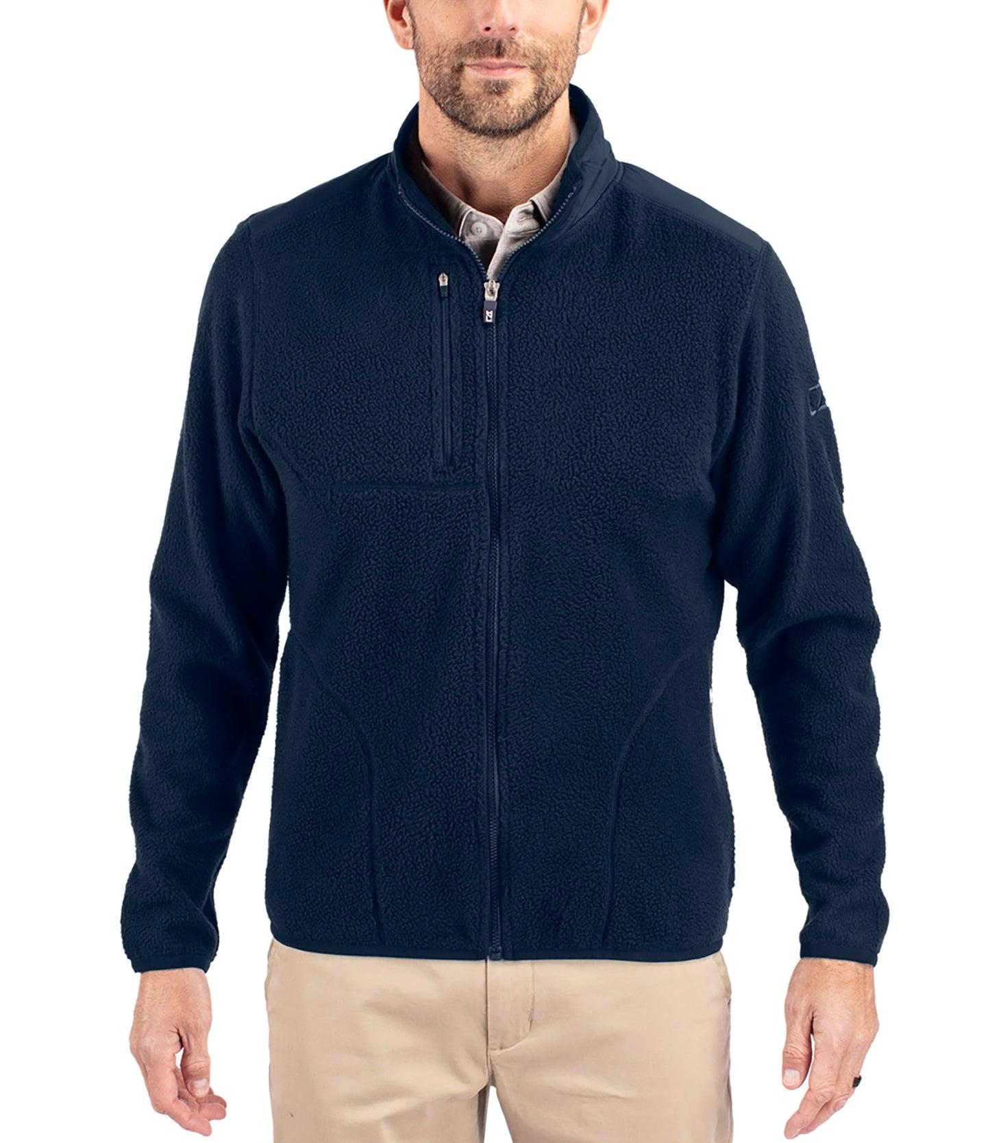 Cutter & Buck Cascade Eco Sherpa Mens Big & Tall Fleece Jacket Male Product Image