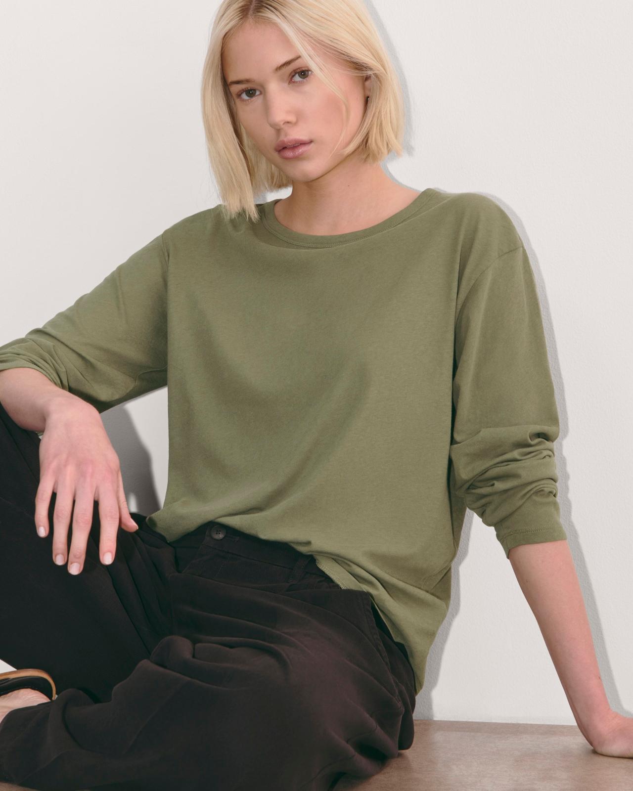 Womens Air Long-Sleeve T-Shirt by Everlane Product Image