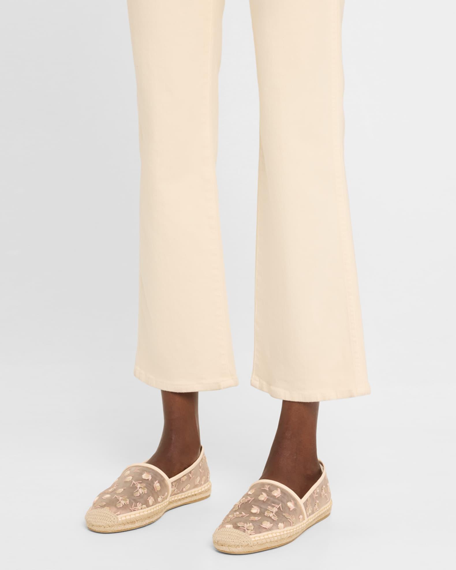 Bareitall Cotton Espadrille Loafers Product Image