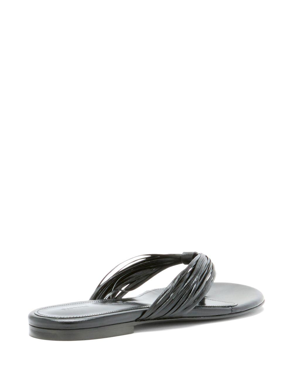 fringe-detail flip flops Product Image